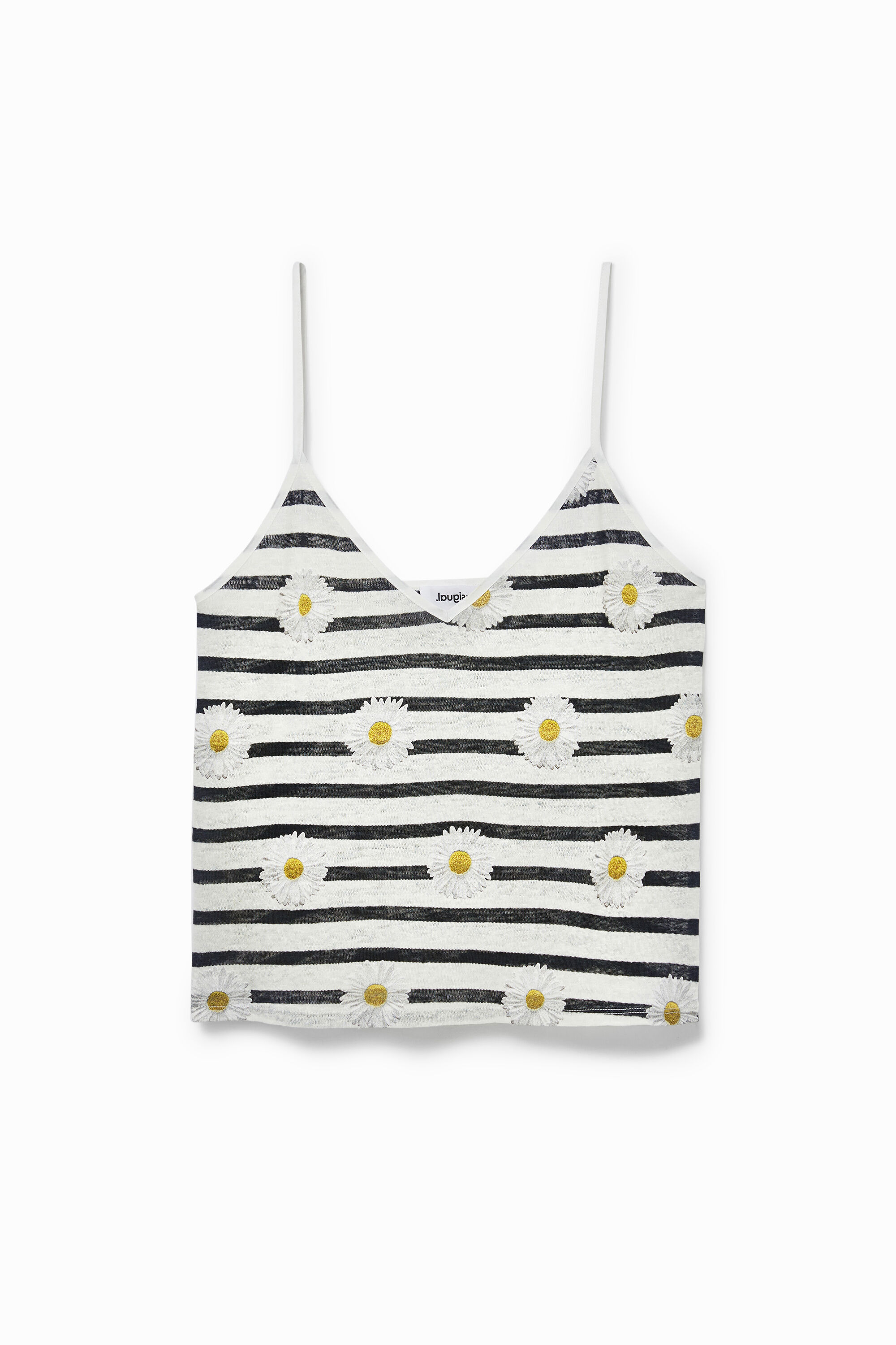 Camiseta tirantes margaritas