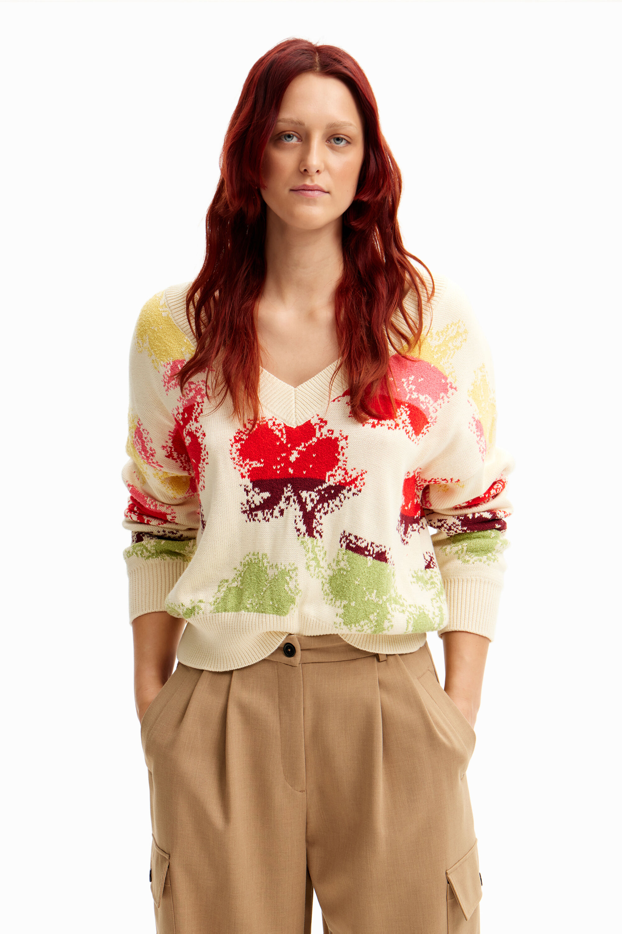 Jersey oversize flores
