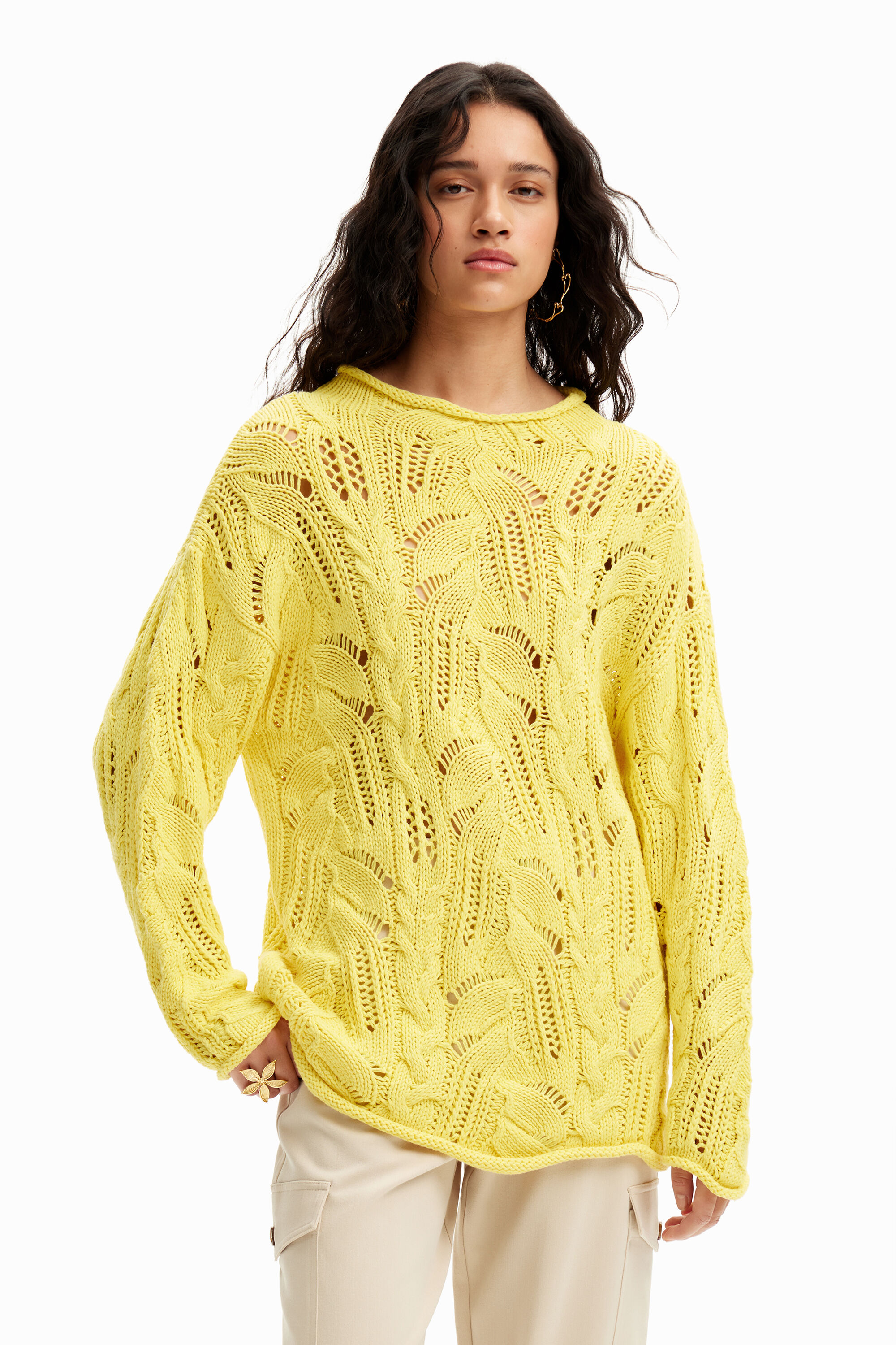 Jersey oversize calados