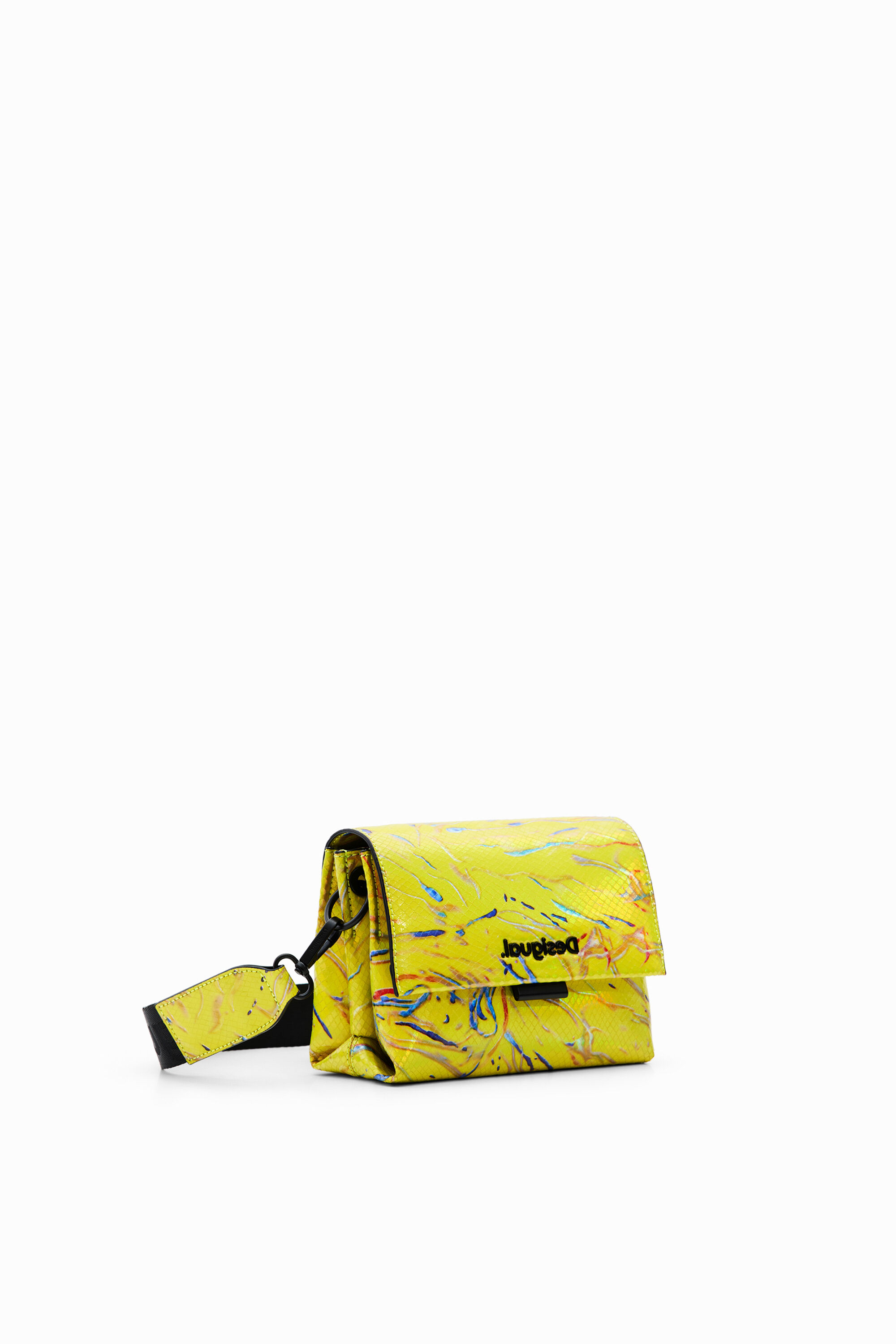 Bandolera peque&ntilde;a arty dorada