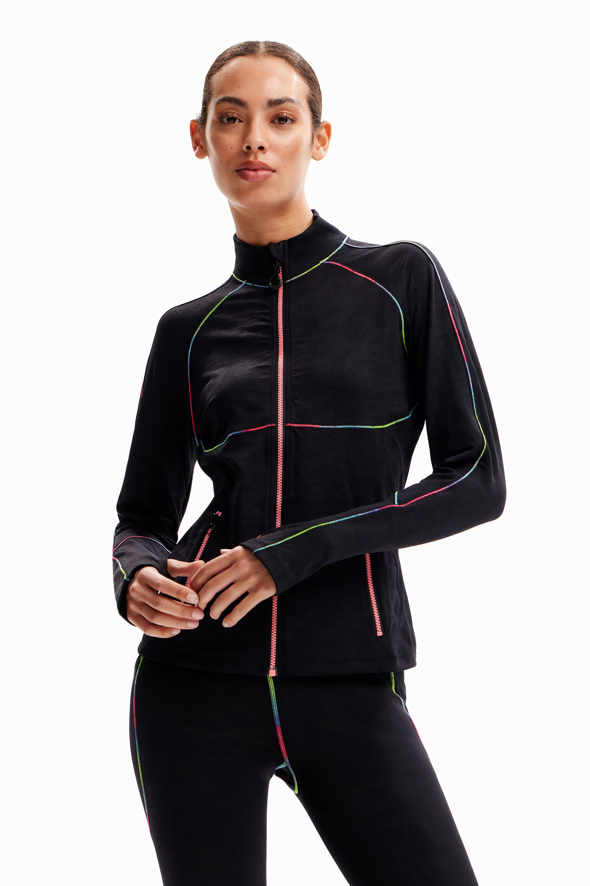 Chaqueta sport costuras