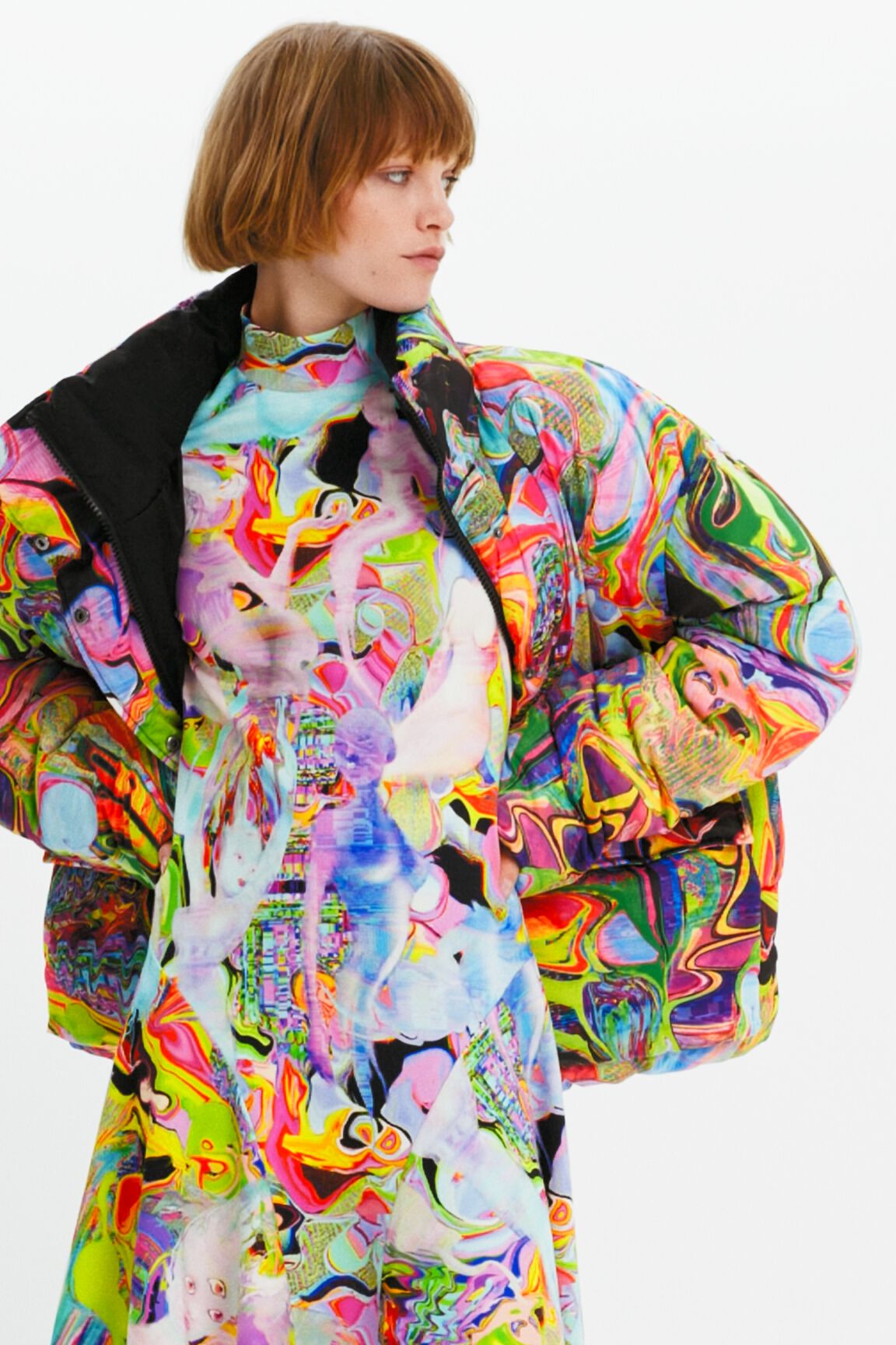 Cazadora padded oversize Mar&iacute;a Escot&eacute;