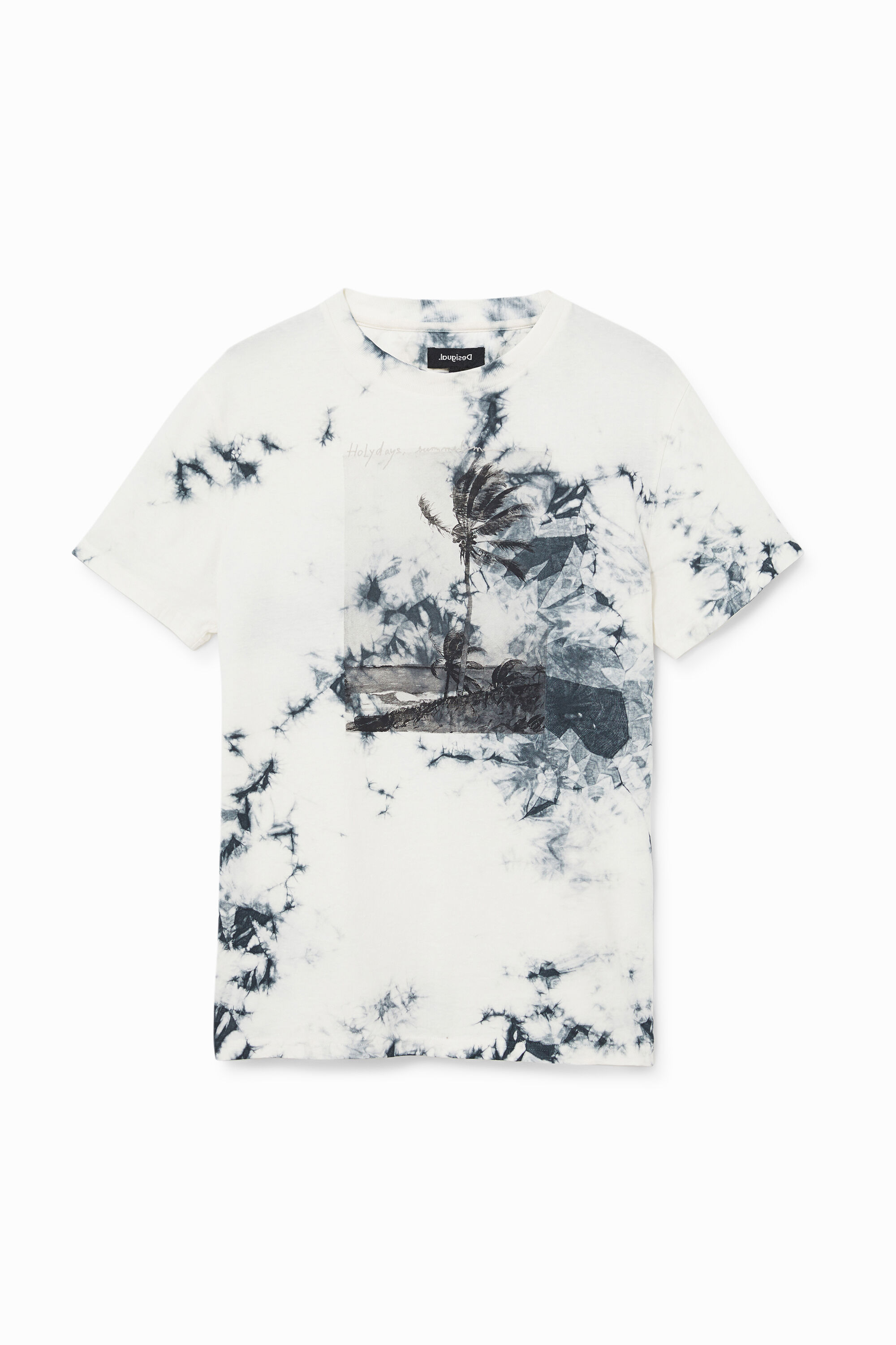 Camiseta tie-dye 100% algod&oacute;n