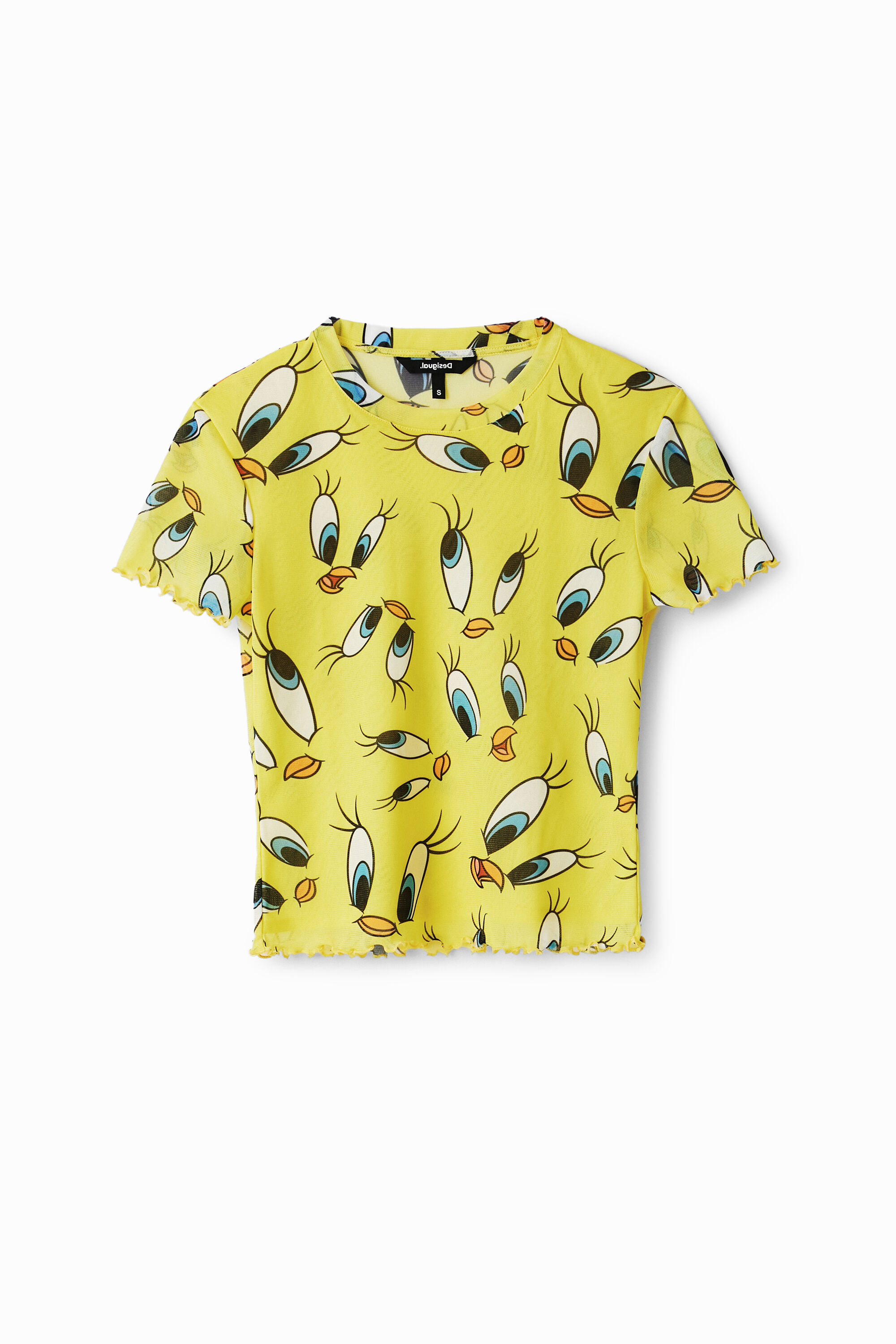 Camiseta slim tul Piol&iacute;n