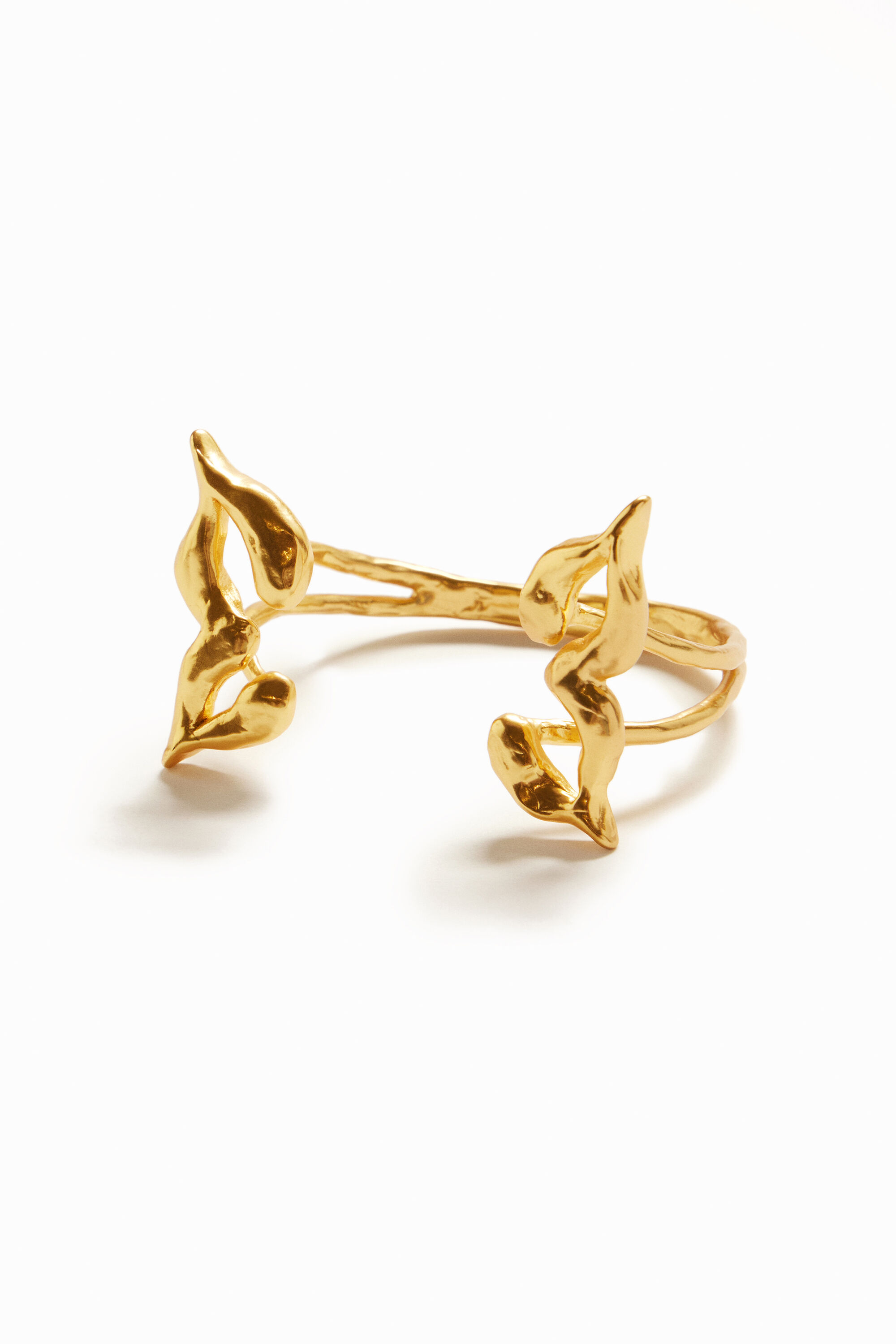 Brazalete mariposa ba&ntilde;o oro Zalio