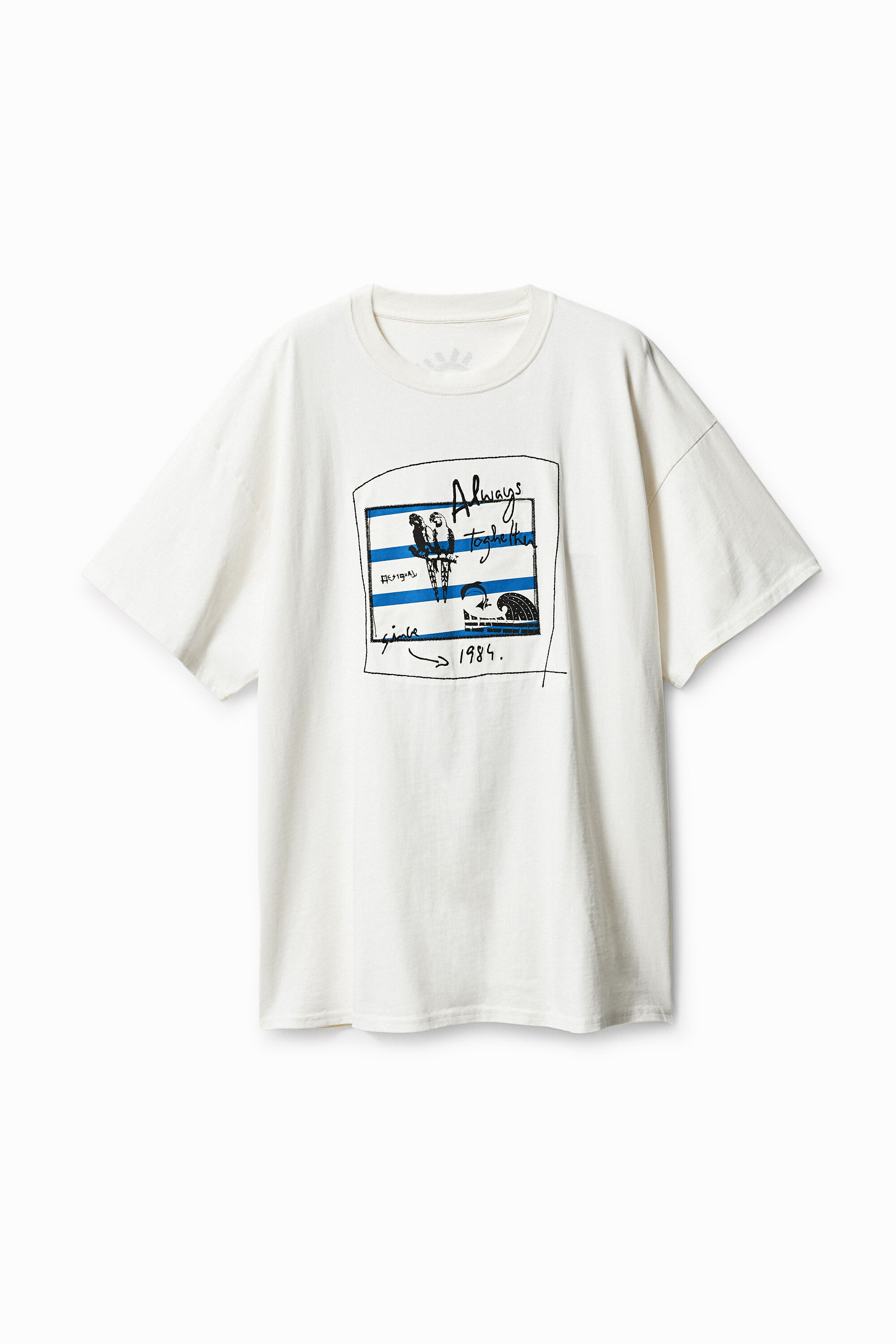 Camiseta manga corta parche