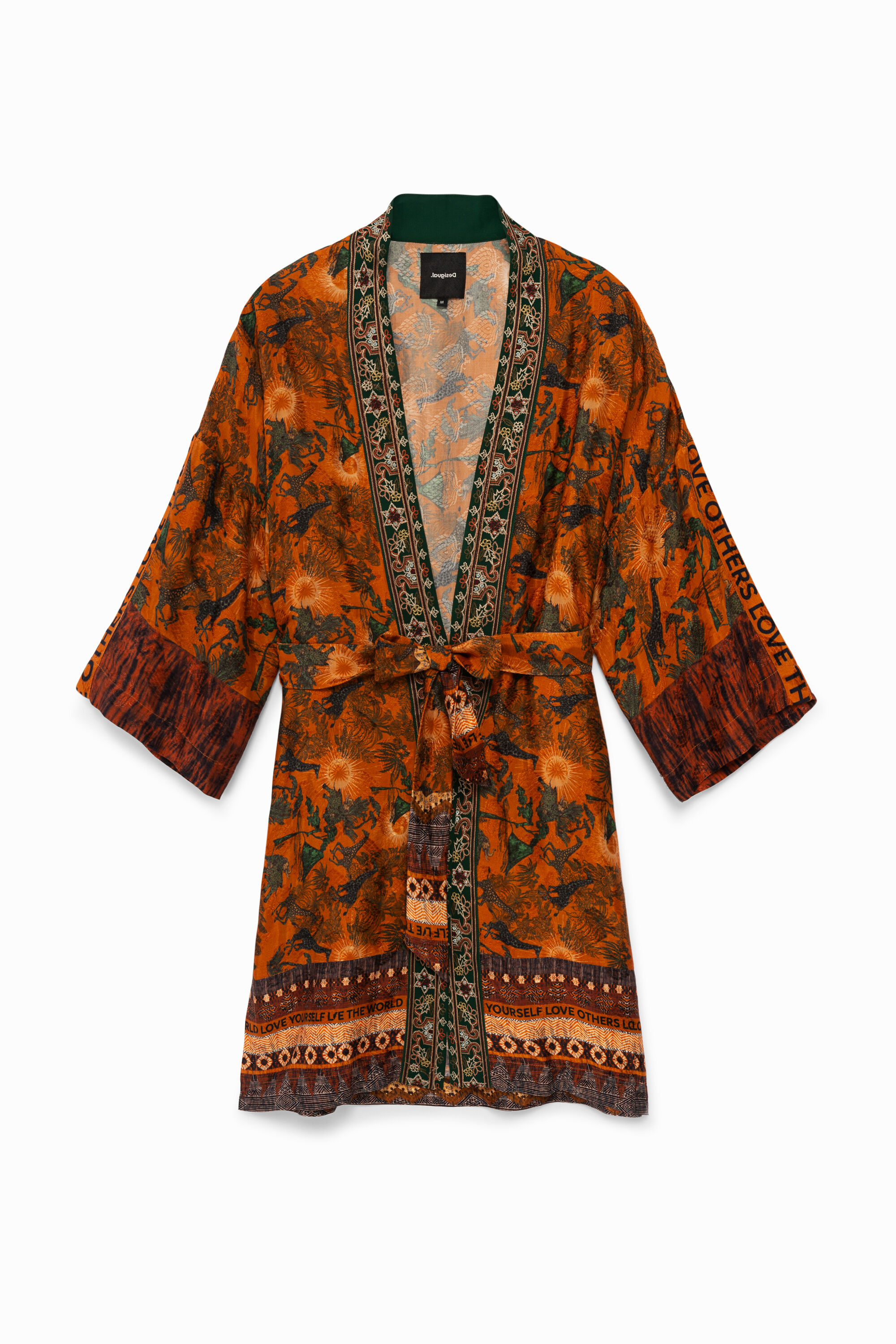 Kimono inspiraci&oacute;n safari africano