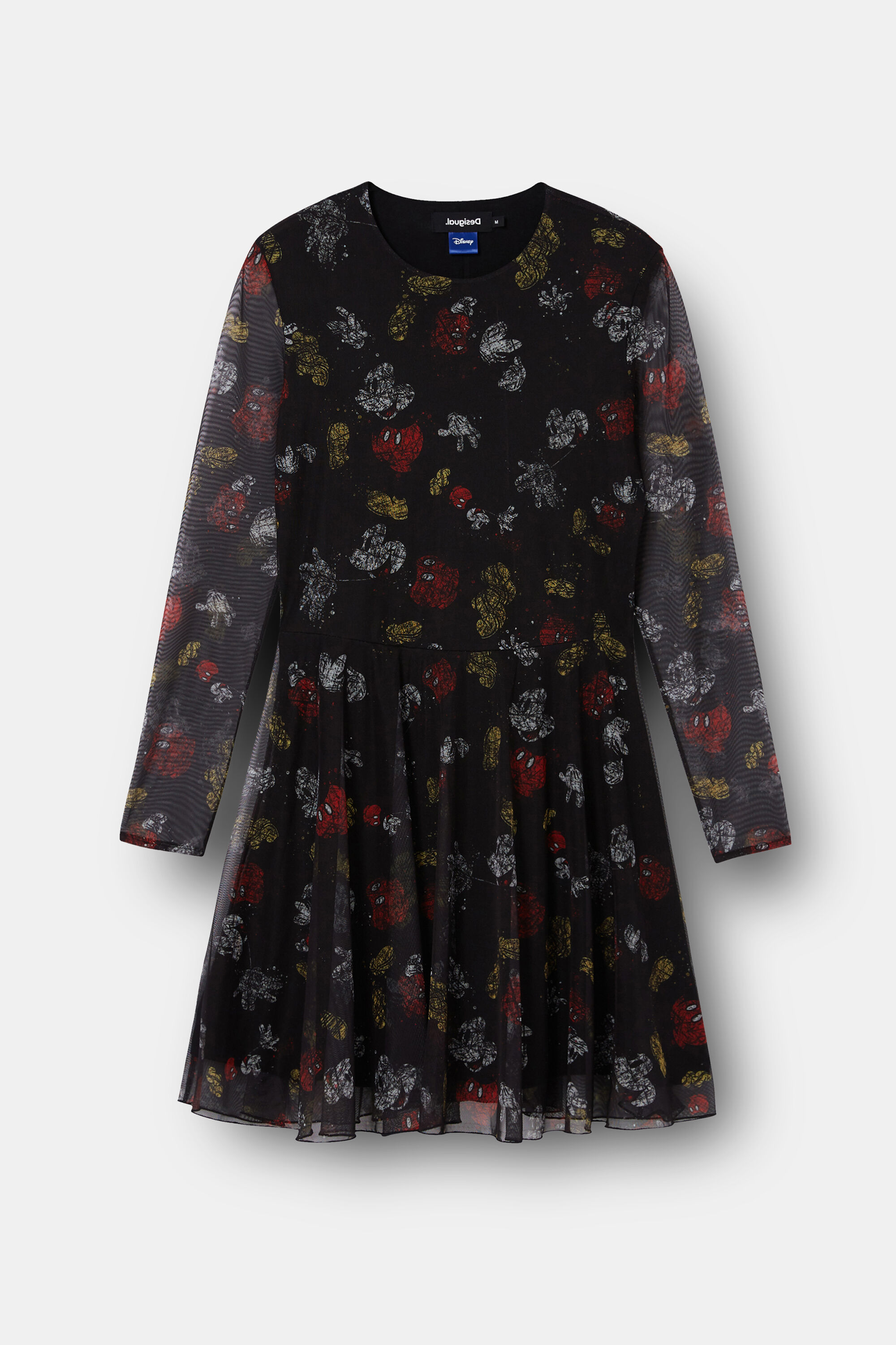 Vestido corto Mickey Mouse