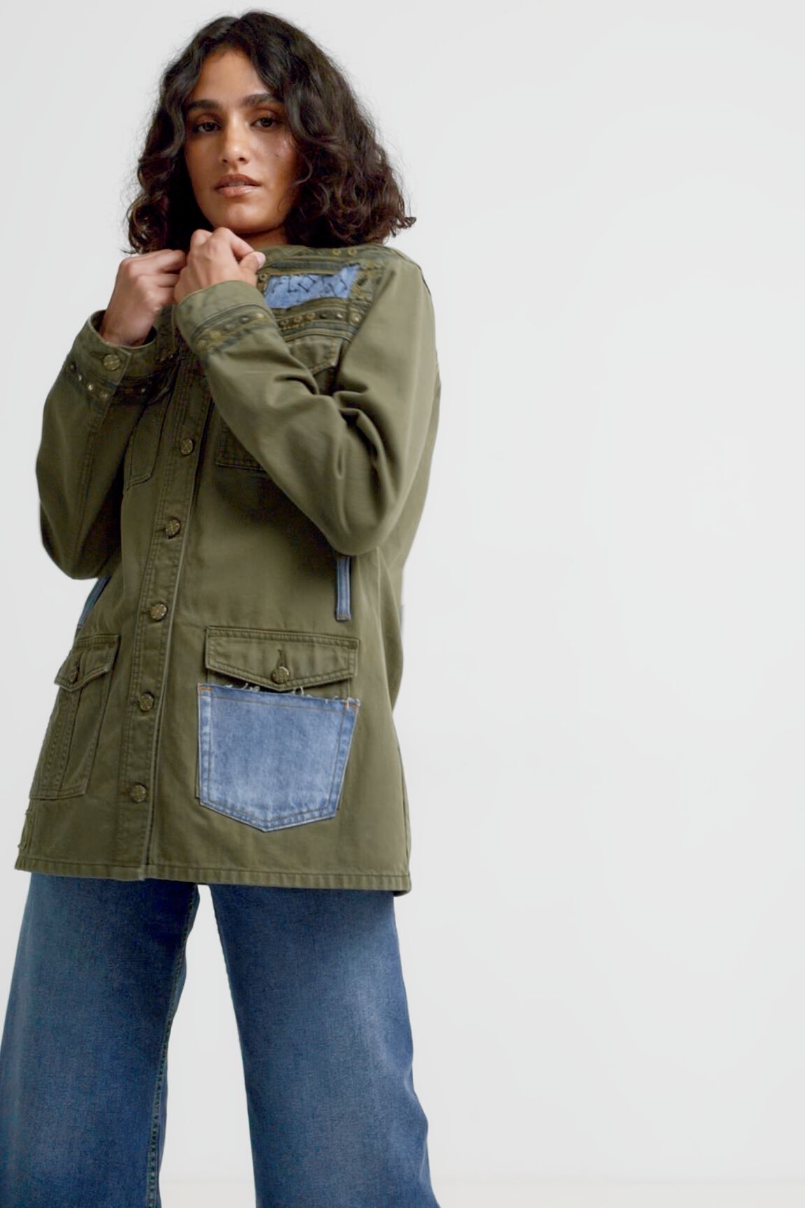 Parka militar cosmic