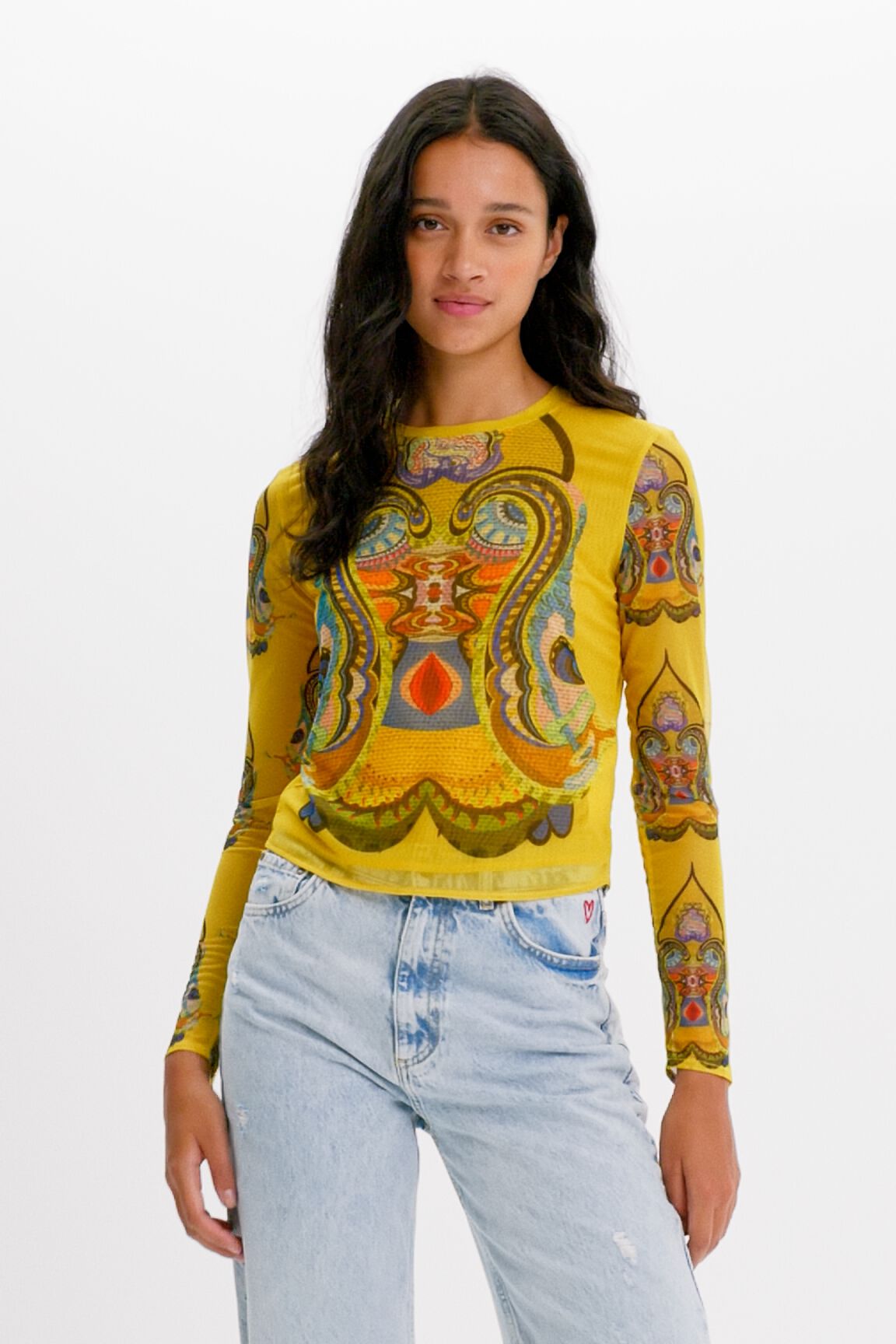 Camiseta tul tapestry M. Christian Lacroix