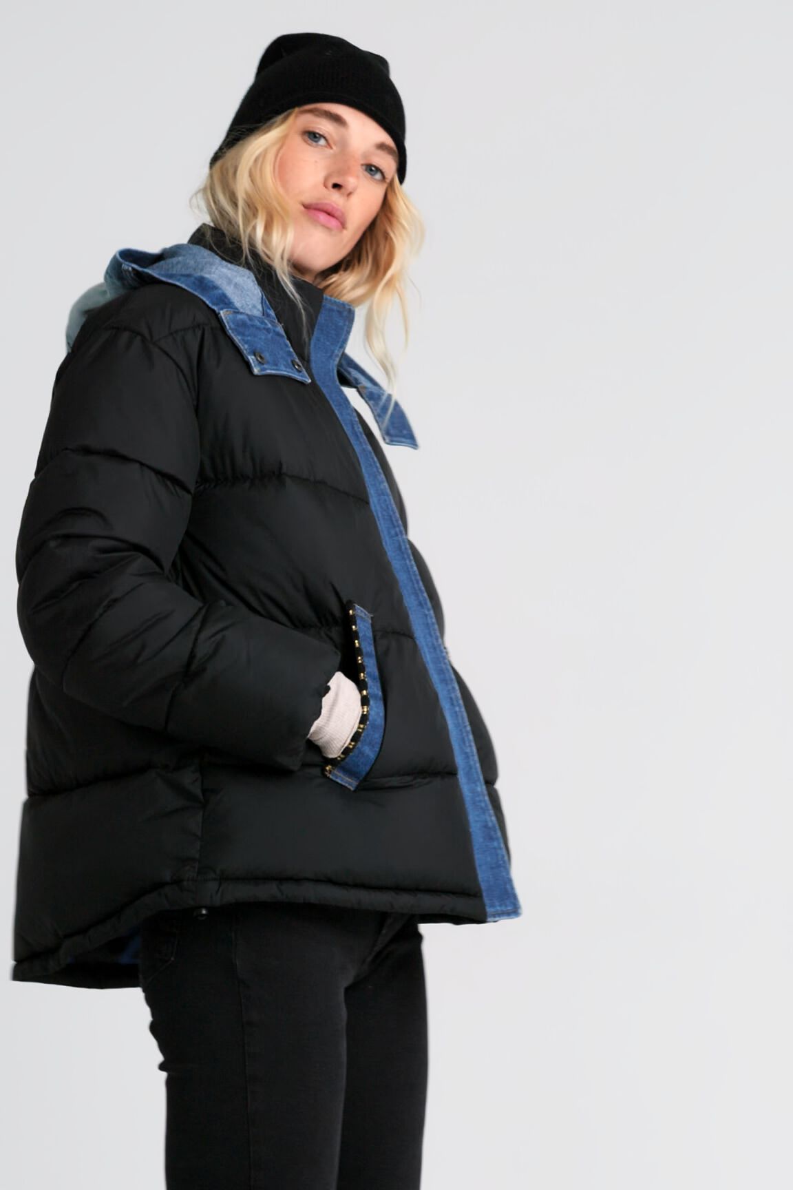 Chaqueta acolchada capucha