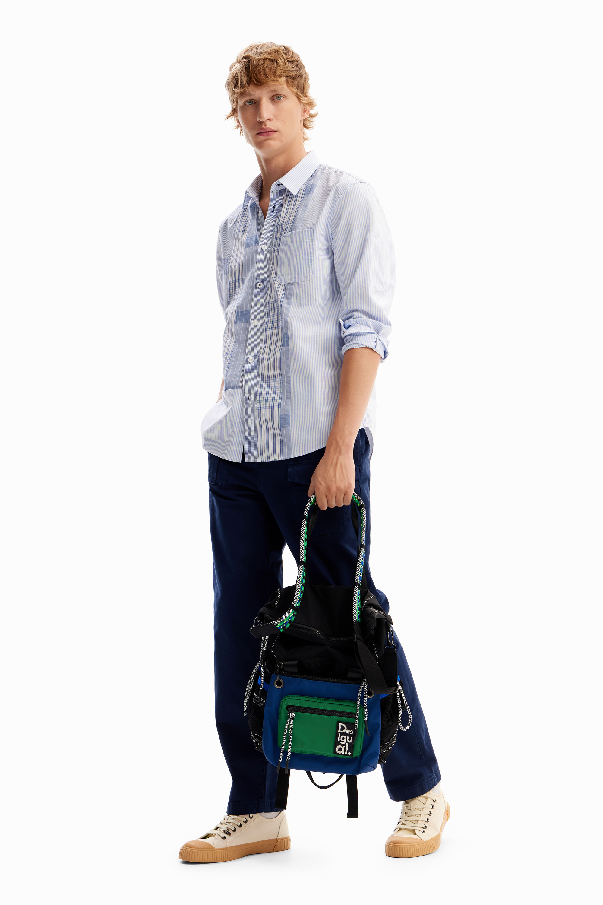 Camisa patch cuadros