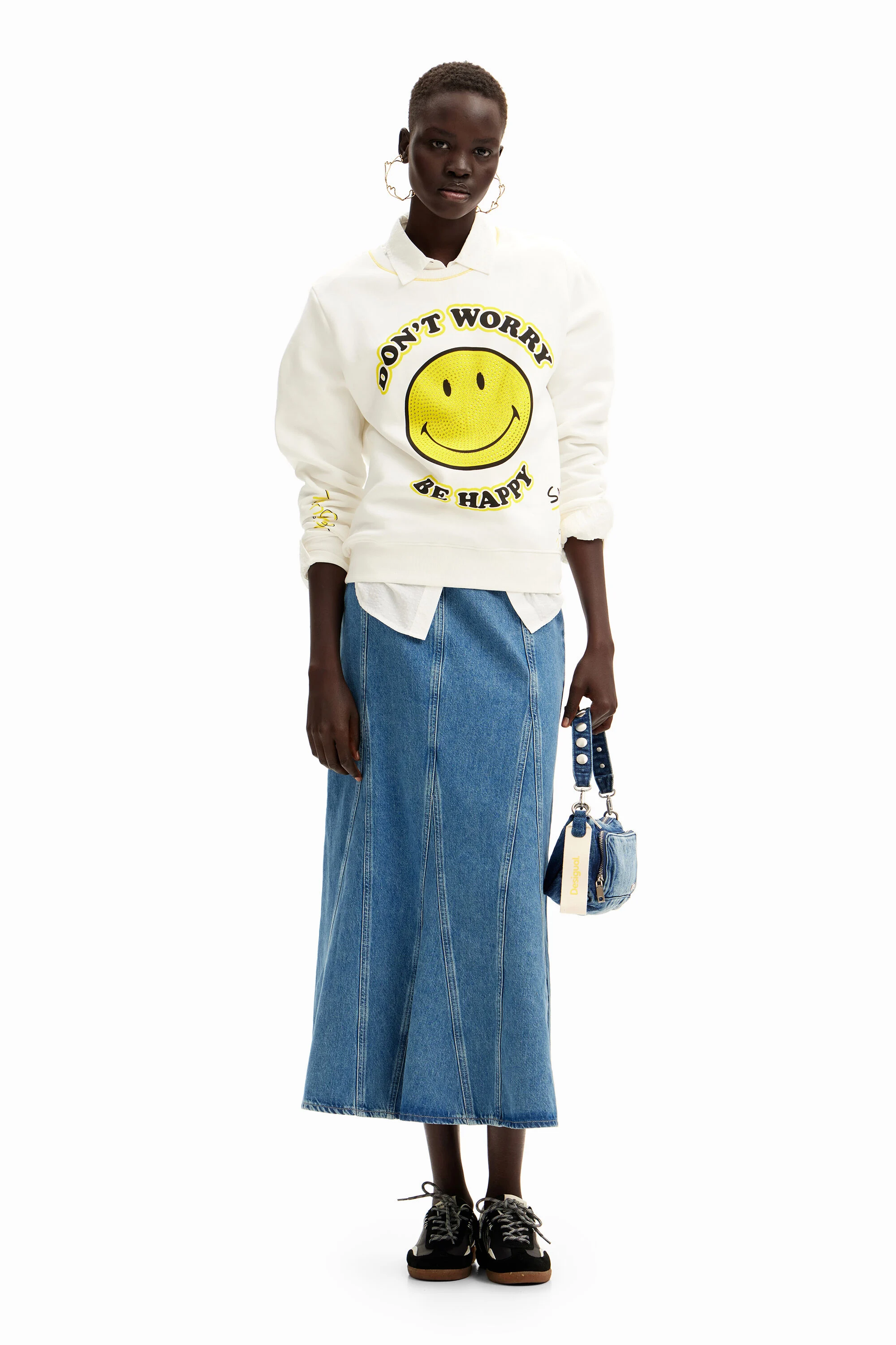 Sudadera Smiley Originals &reg; strass