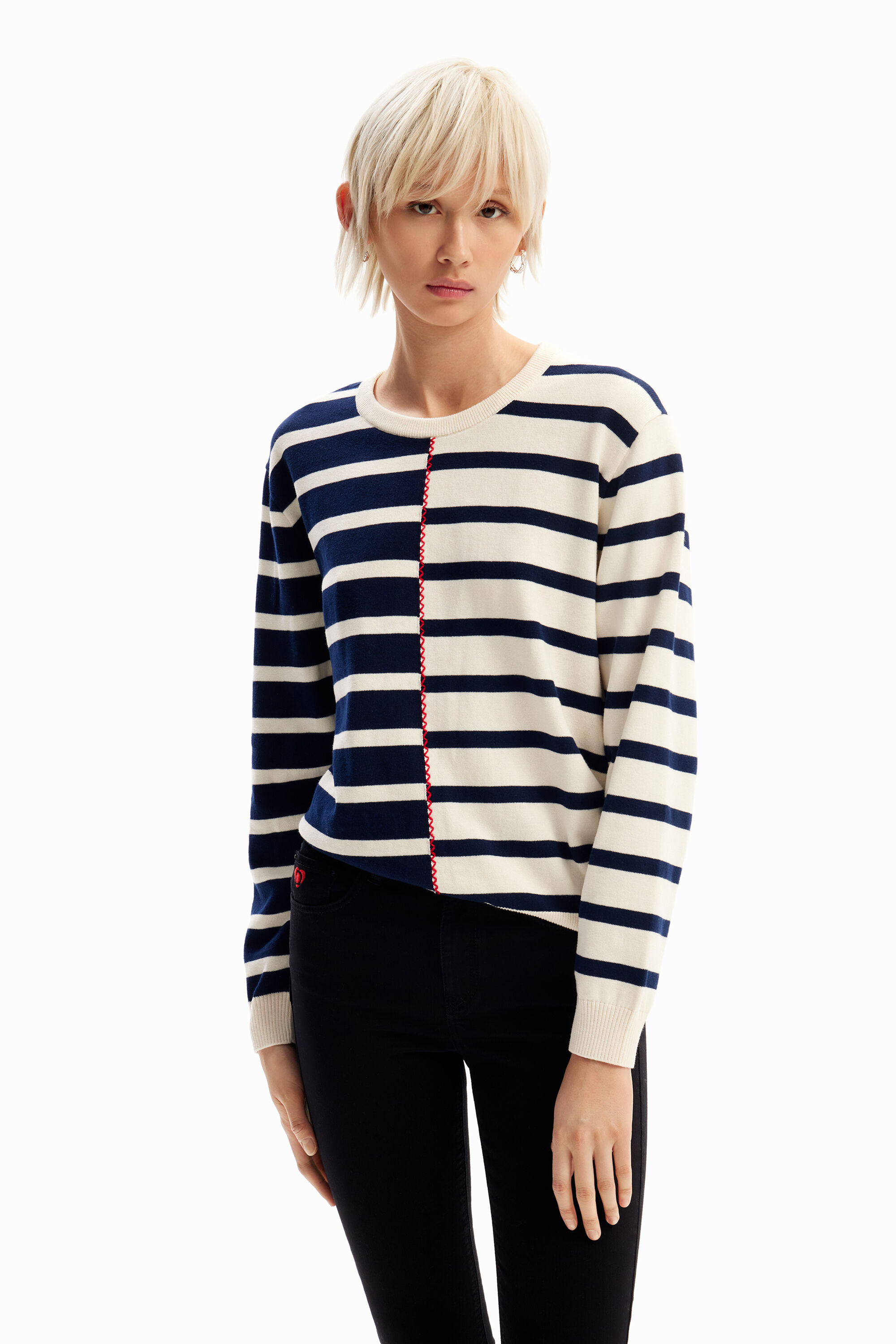 Jersey rayas zigzag