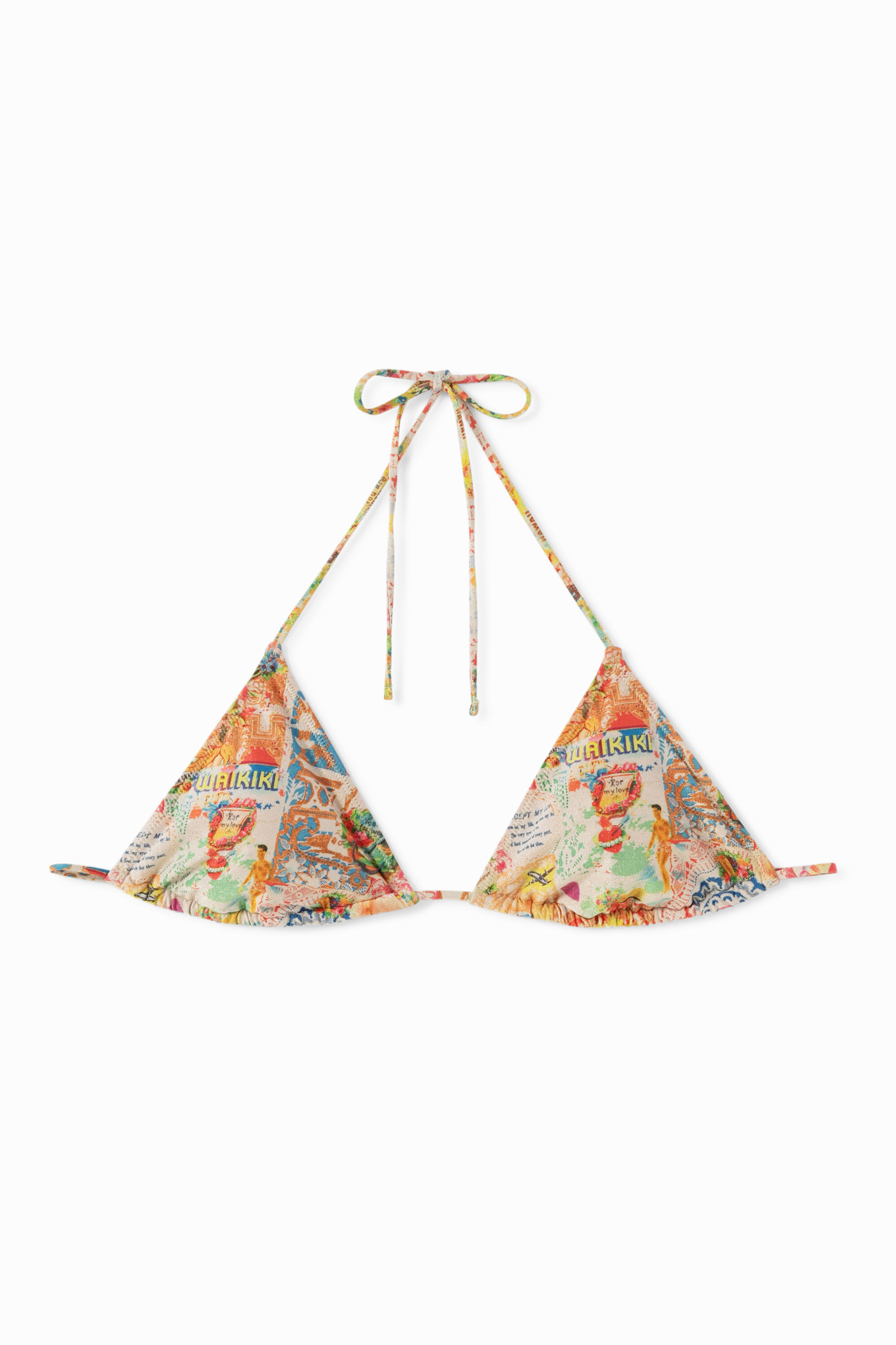 Top de biquini hawaiano l&uacute;rex