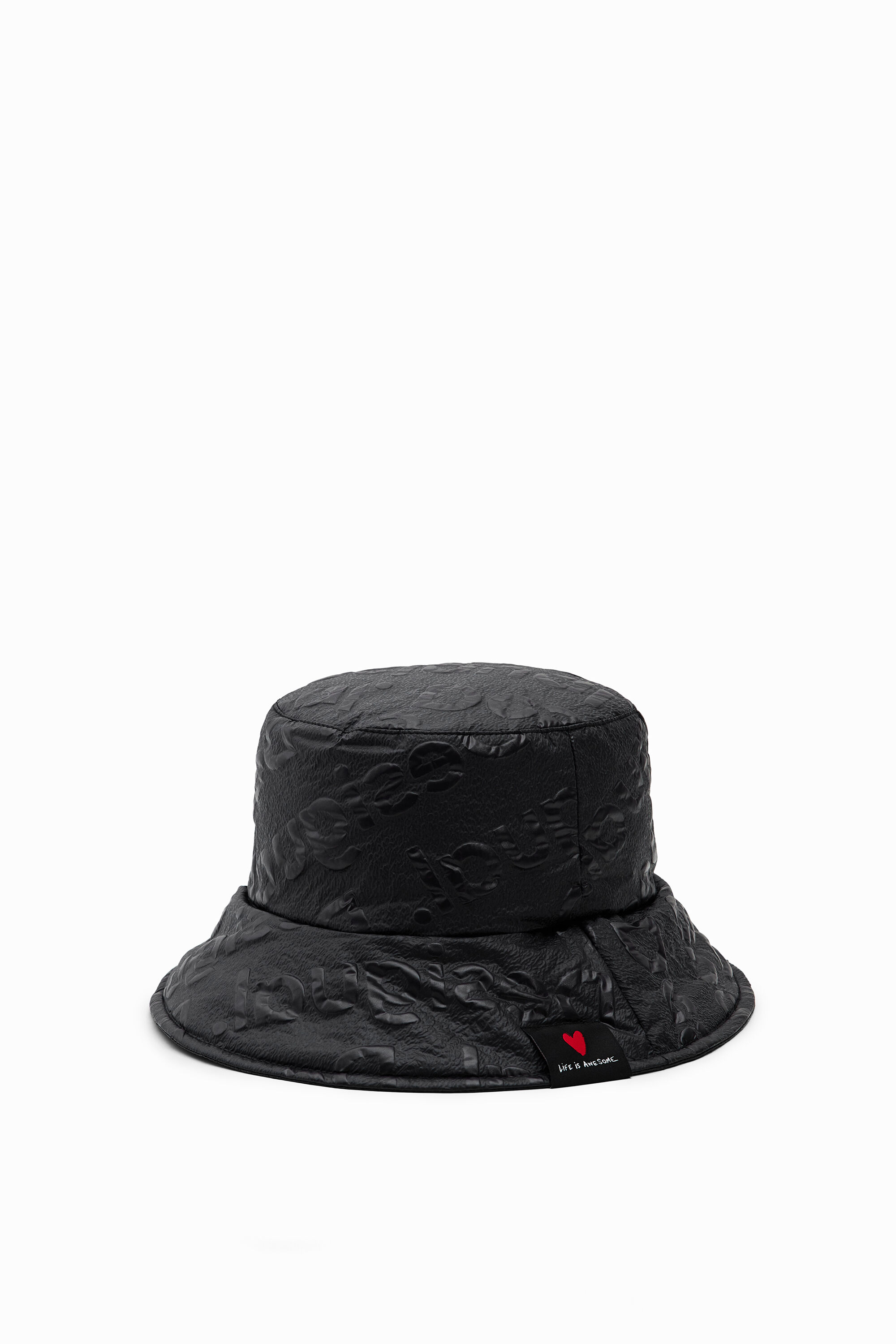 Bucket hat logo