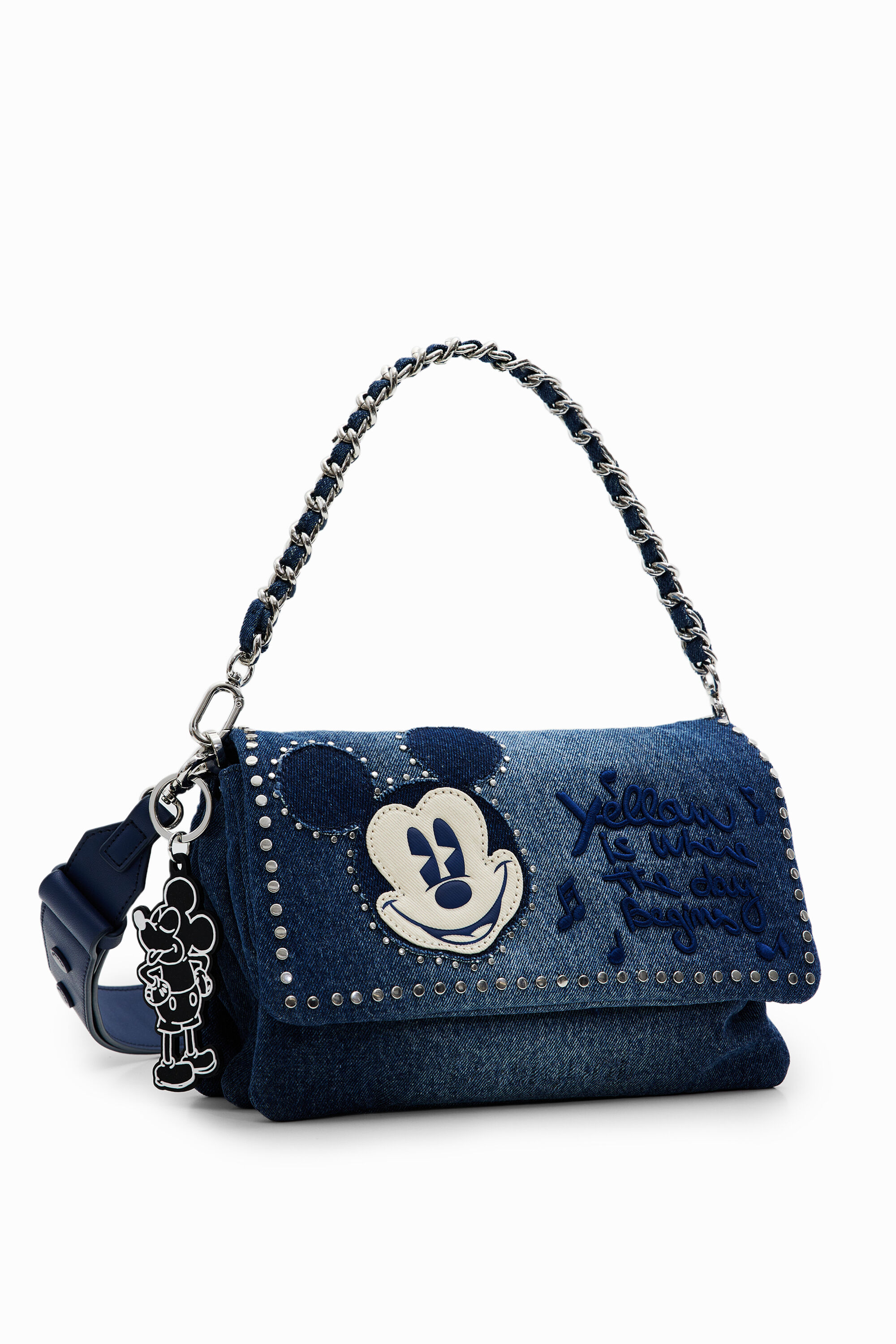 Bandolera M denim Mickey Mouse