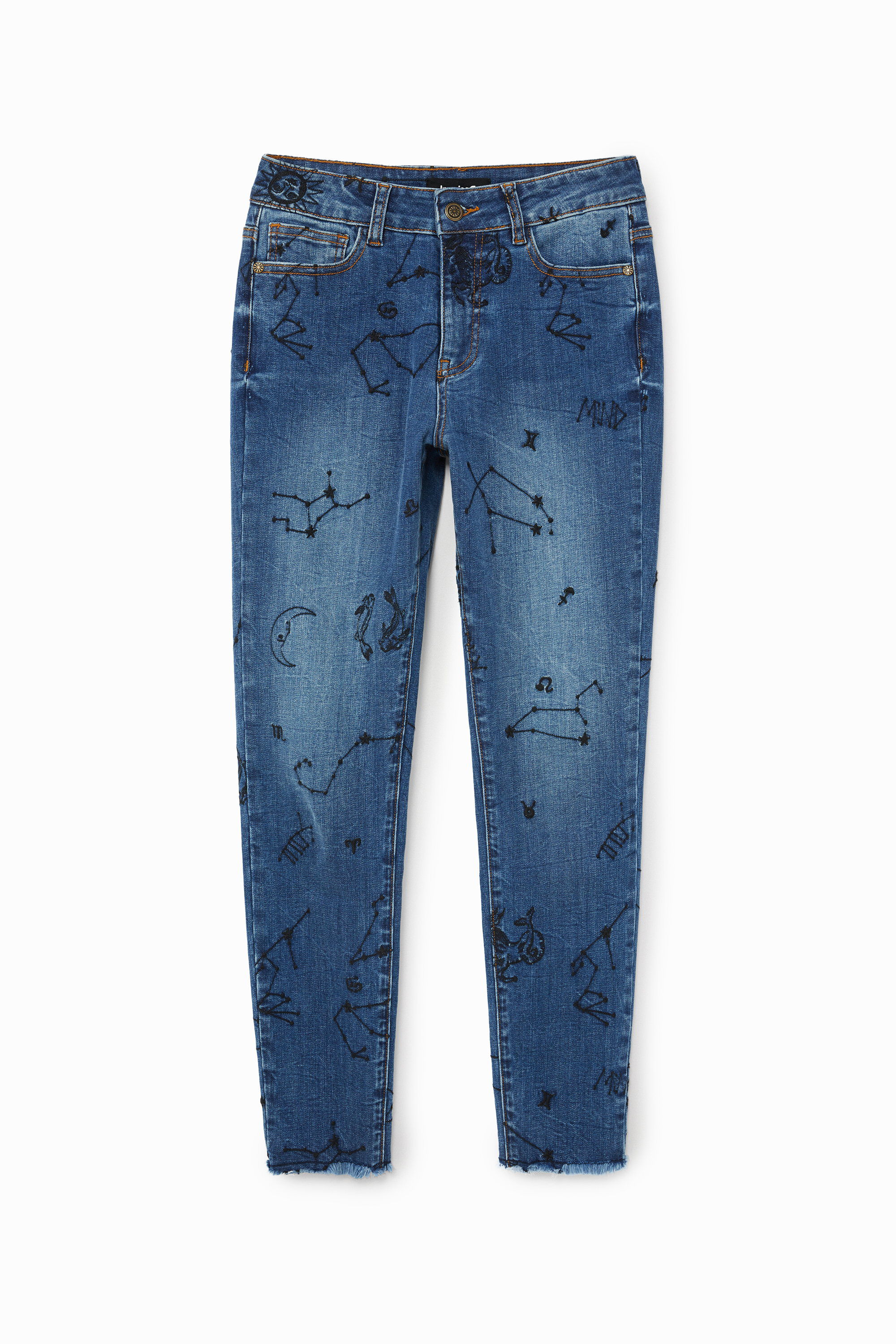 Pantal&oacute;n vaquero skinny tobillero cosmic