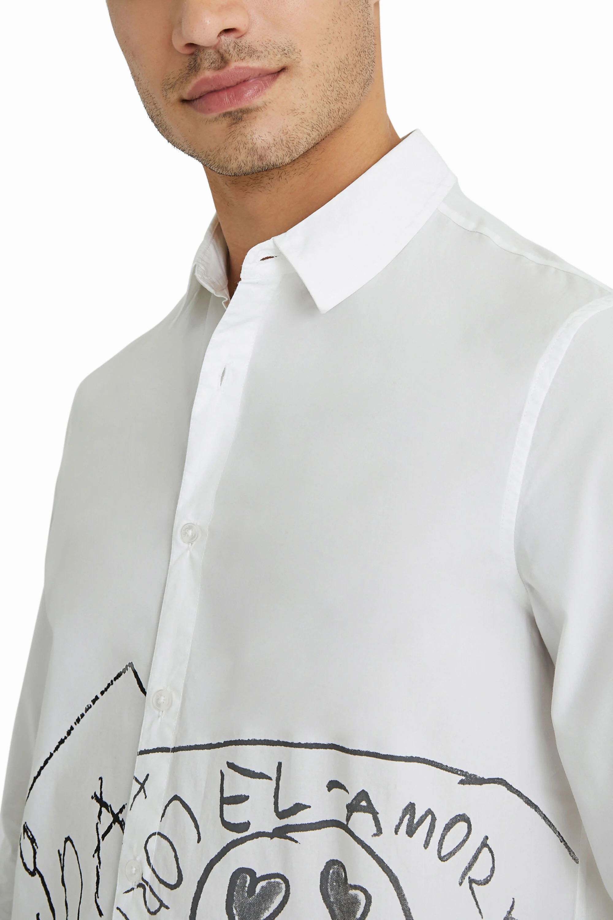 Camisa regular dibujo