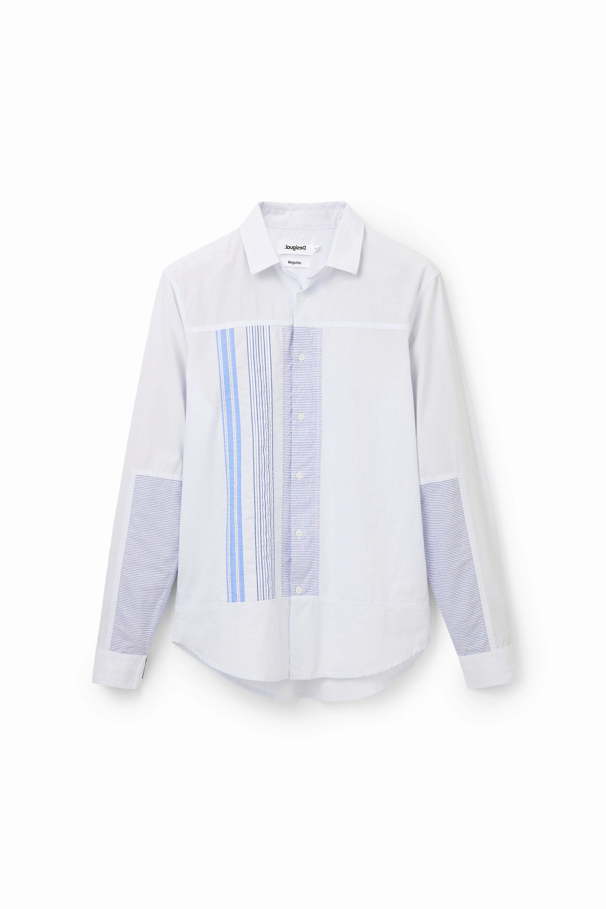Camisa patch rayas