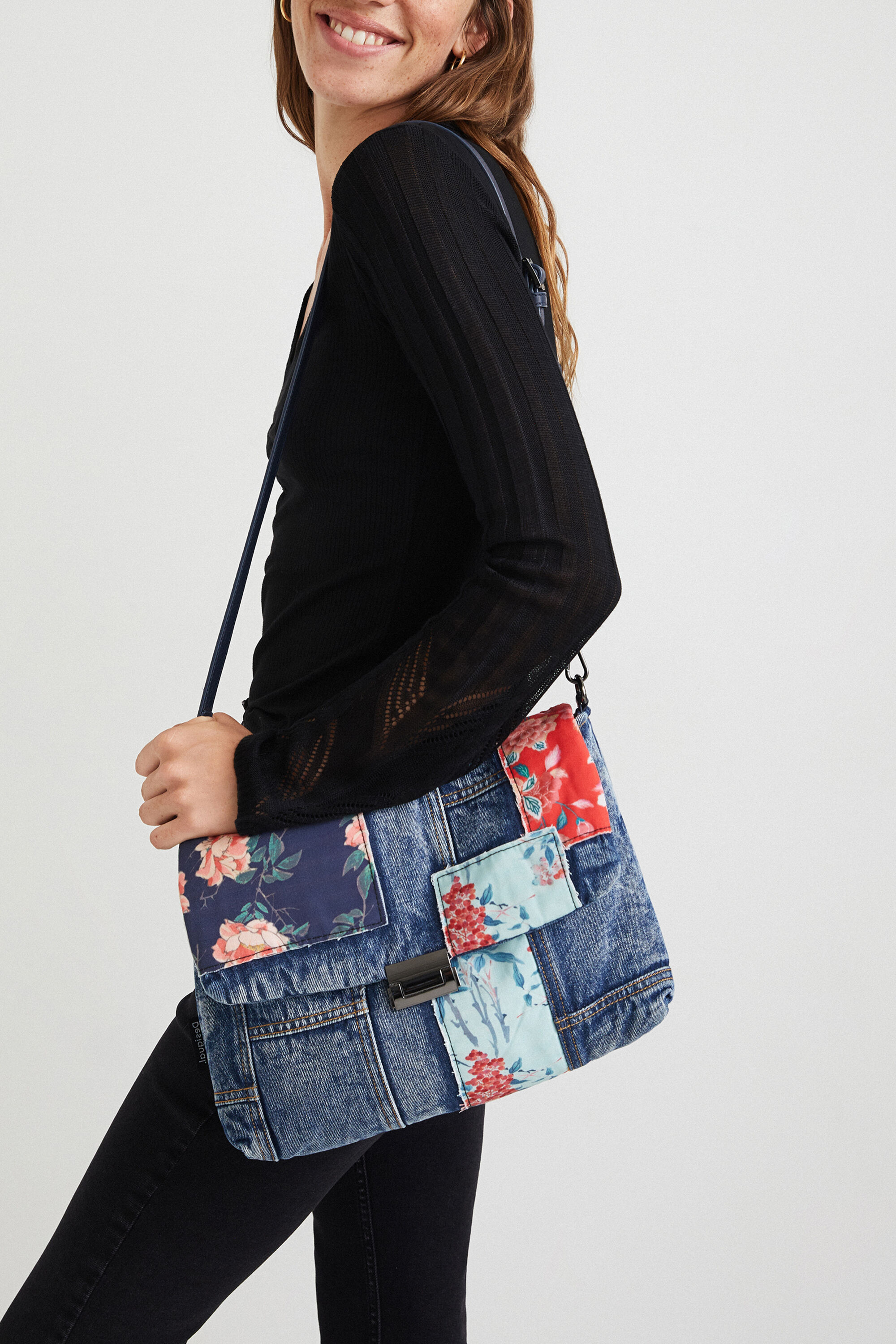 Bolso bandolera patch vaquero
