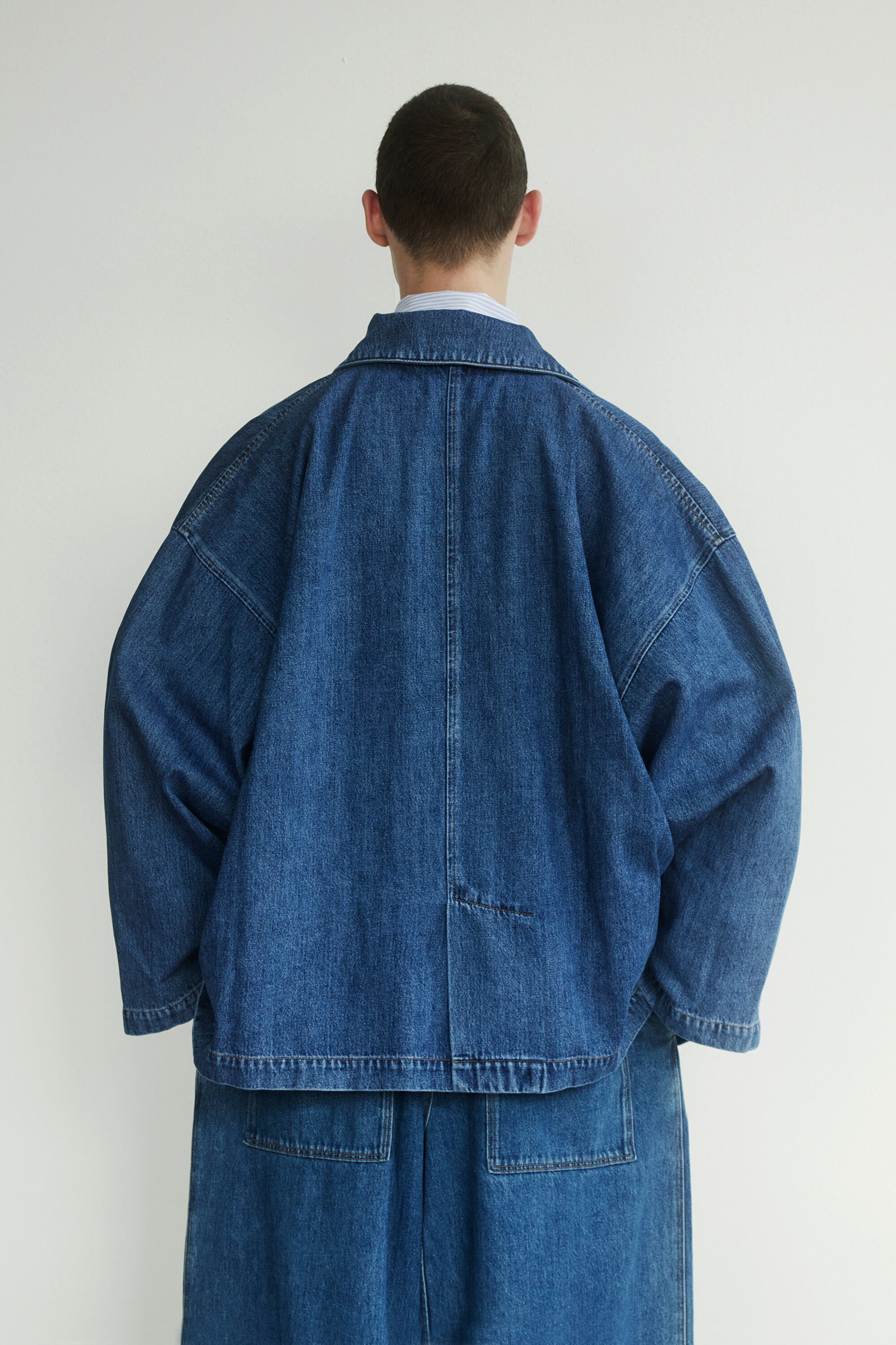 Chaqueta oversize denim Hed Mayner