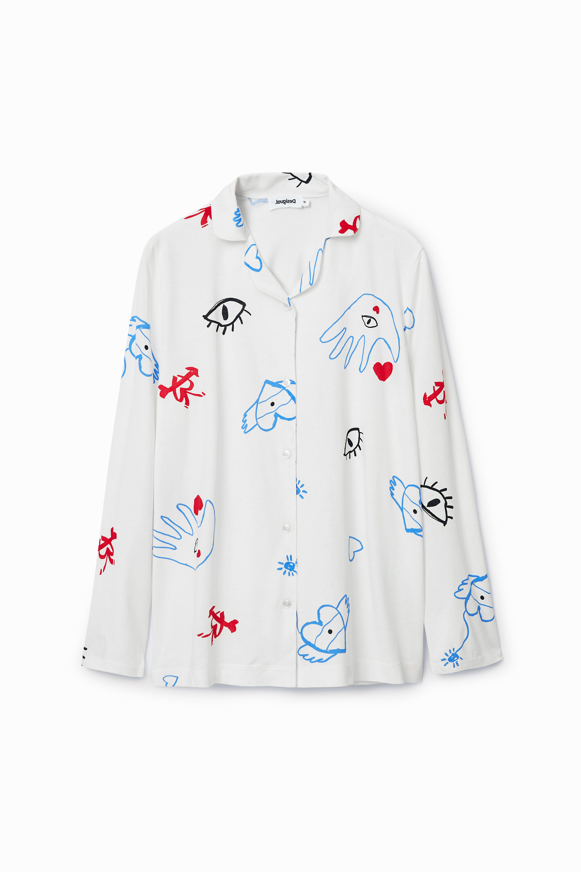 Camisa pijama corazones