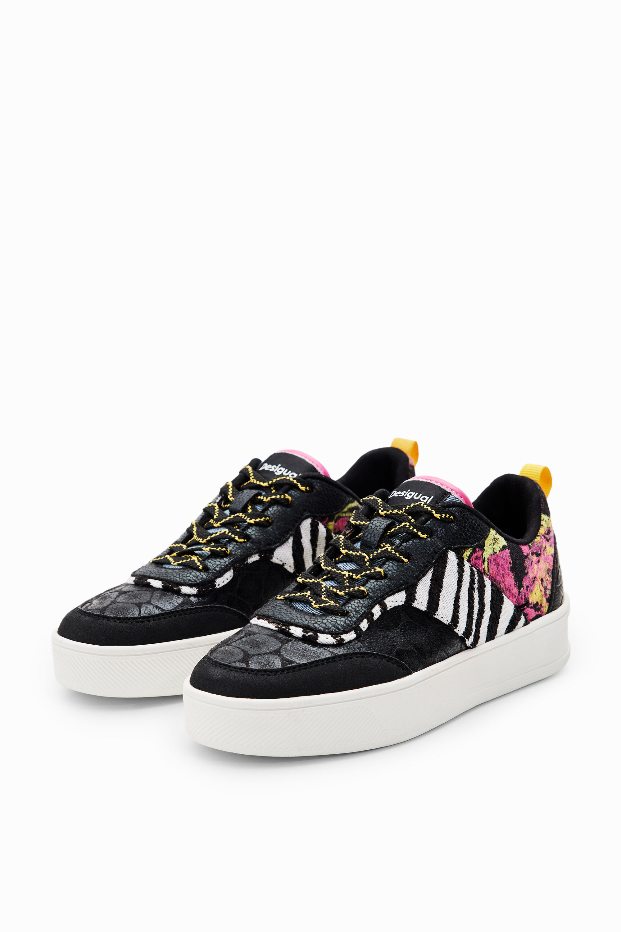 Sneakers plataforma patch