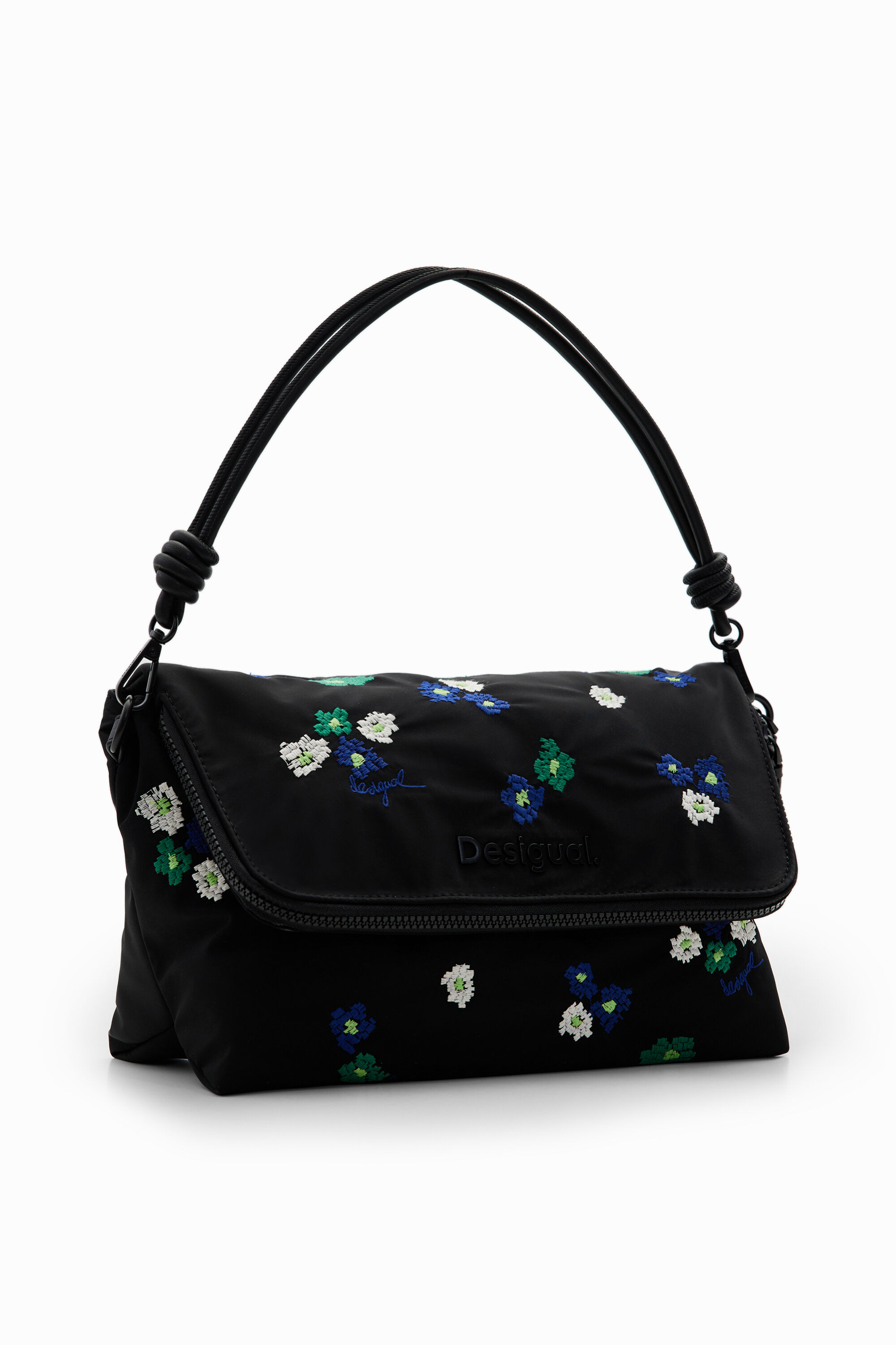 Bandolera grande flores