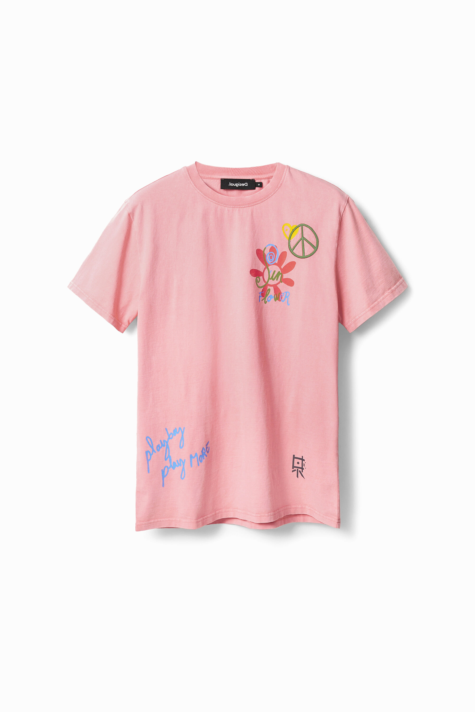 Camiseta manga corta peace