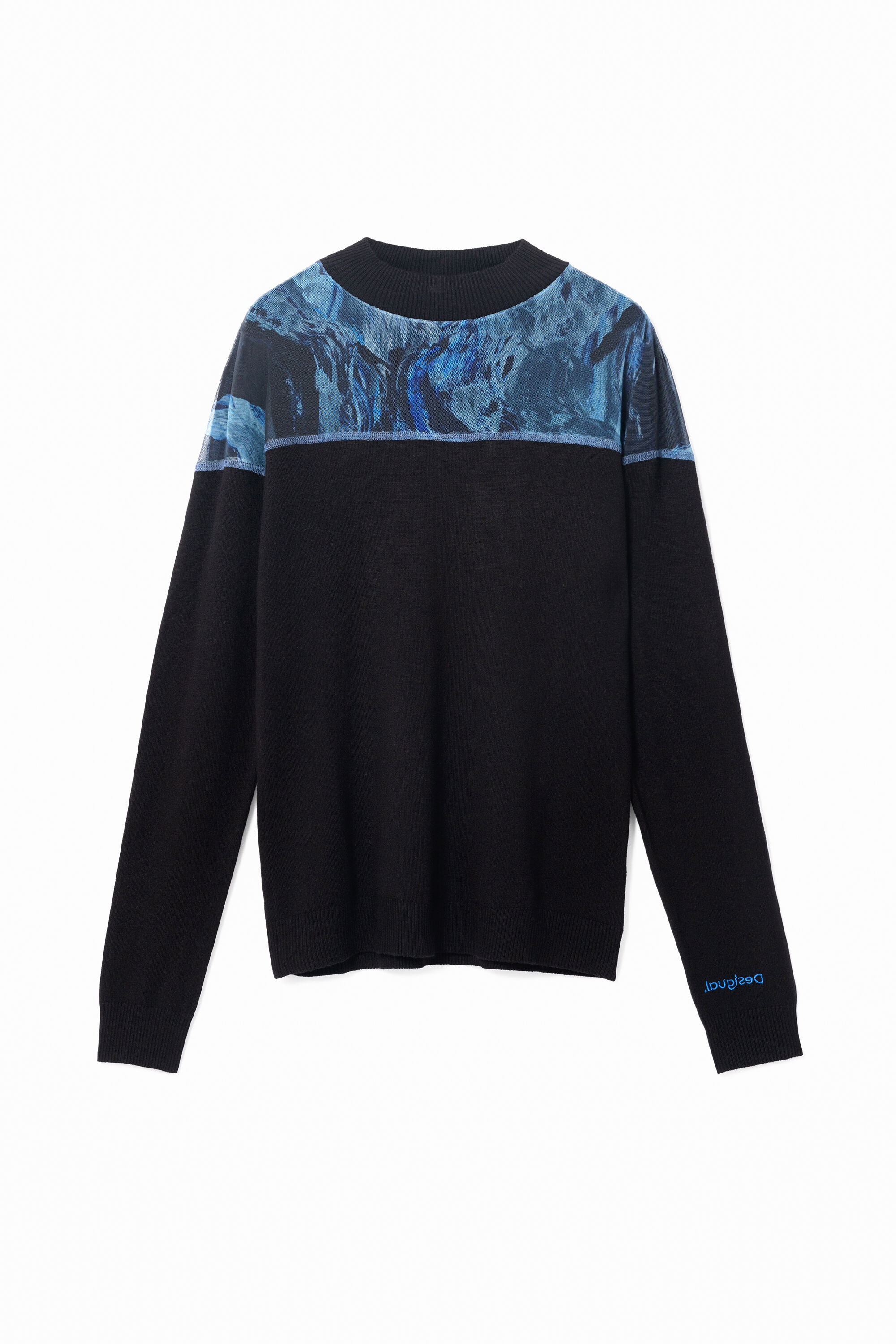 Jersey viscosa cuello perkins