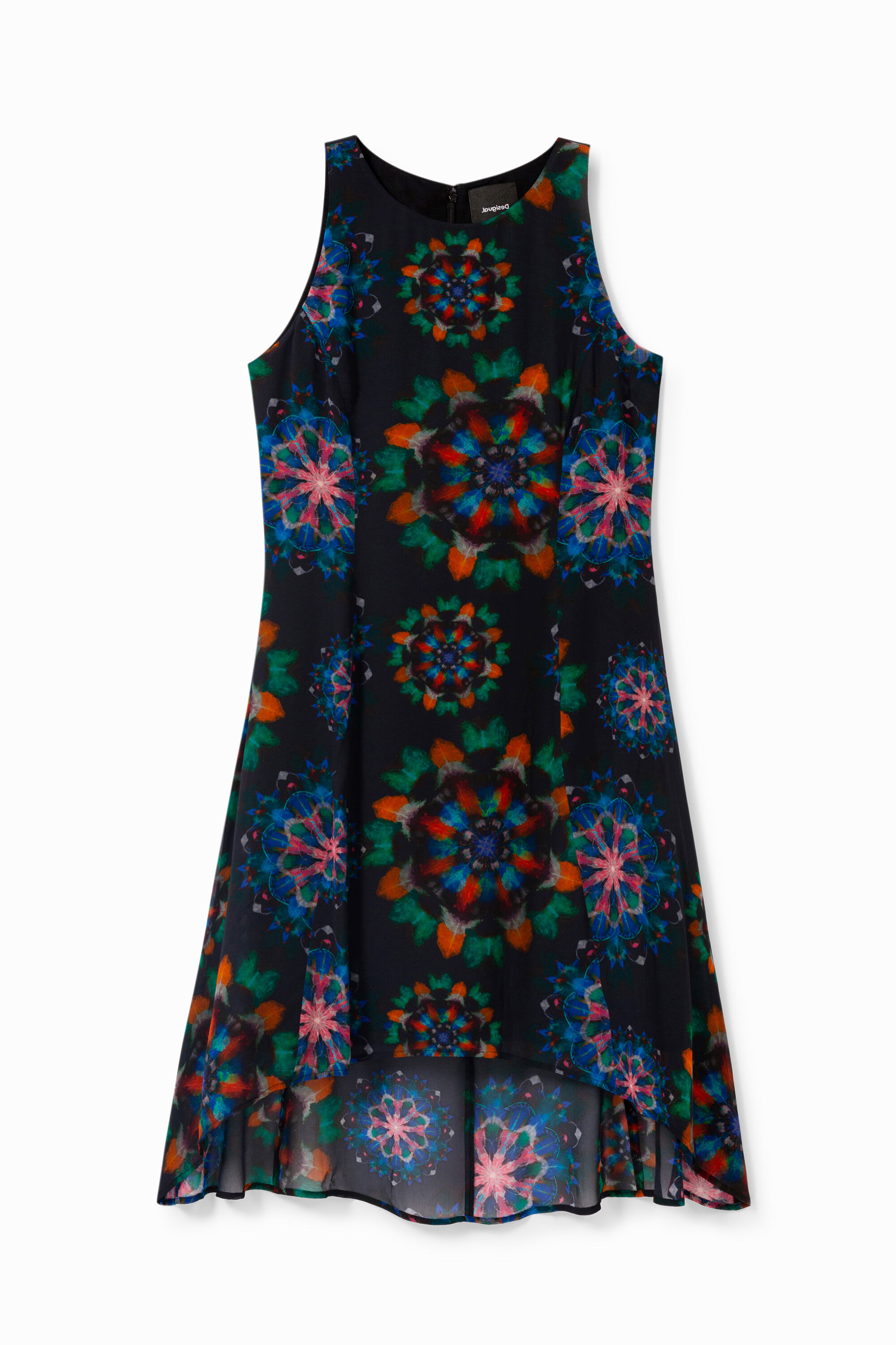 Vestido estampado gal&aacute;ctico