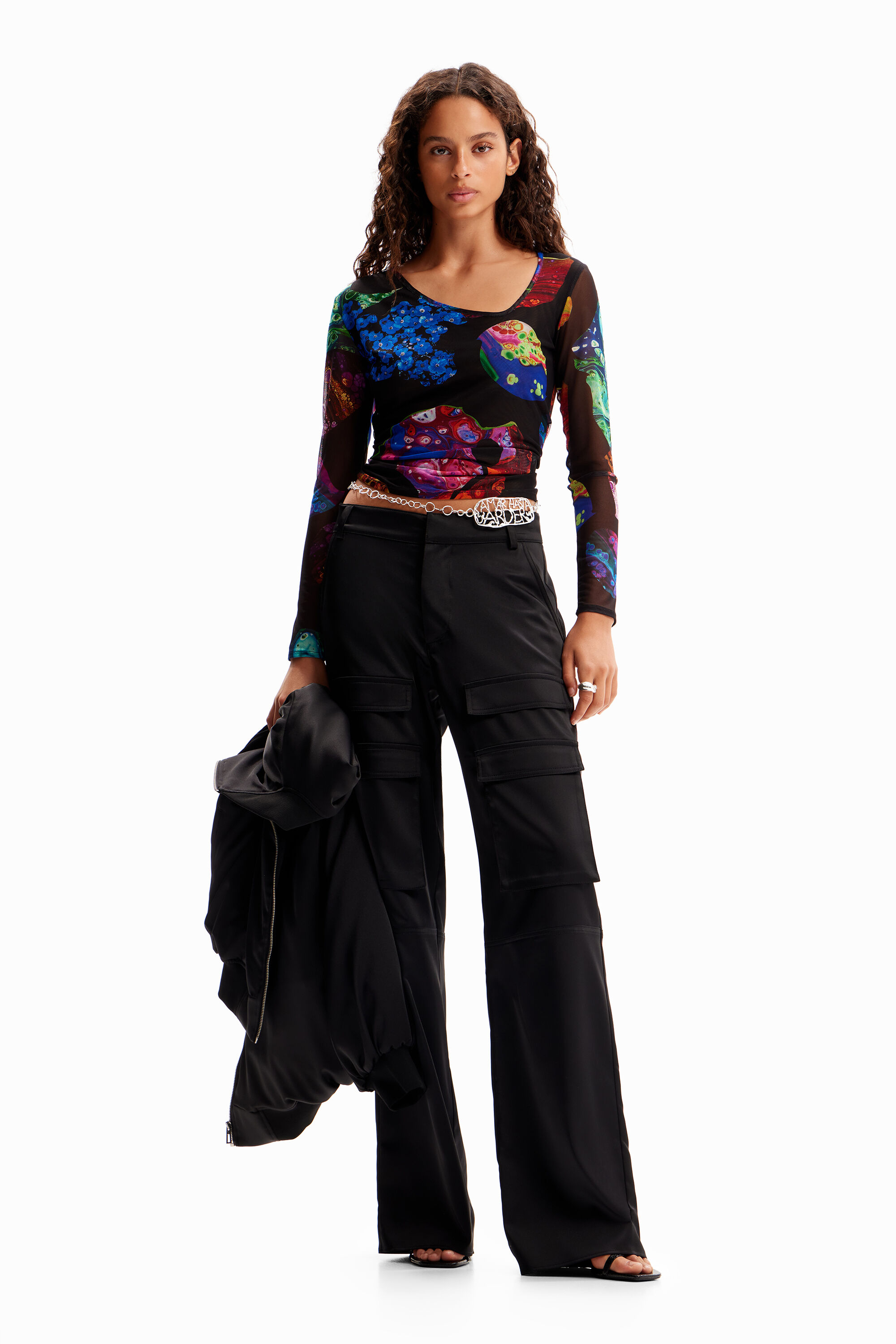 Camiseta tul mineral M. Christian Lacroix