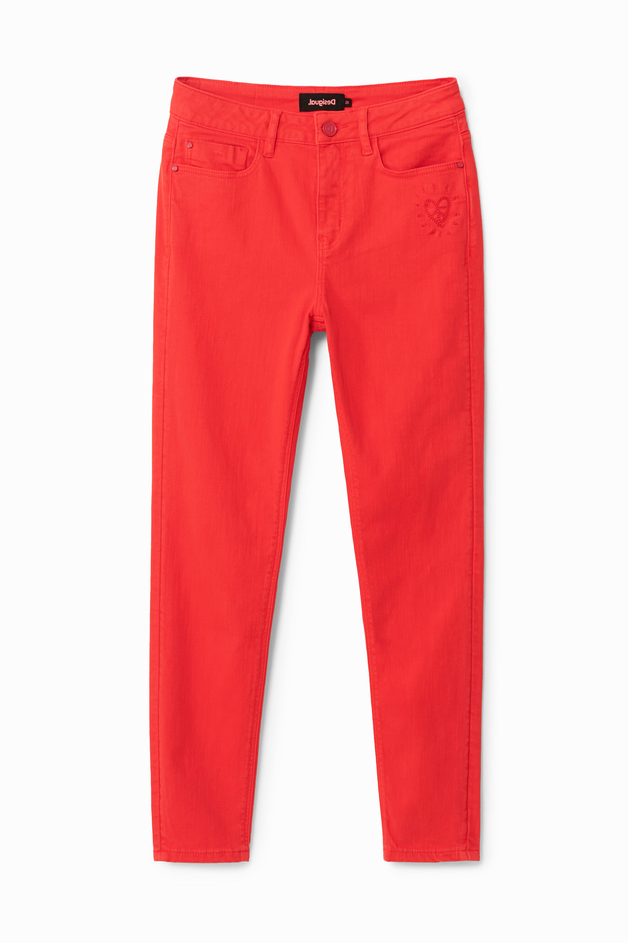 Pantal&oacute;n vaquero skinny tobillero