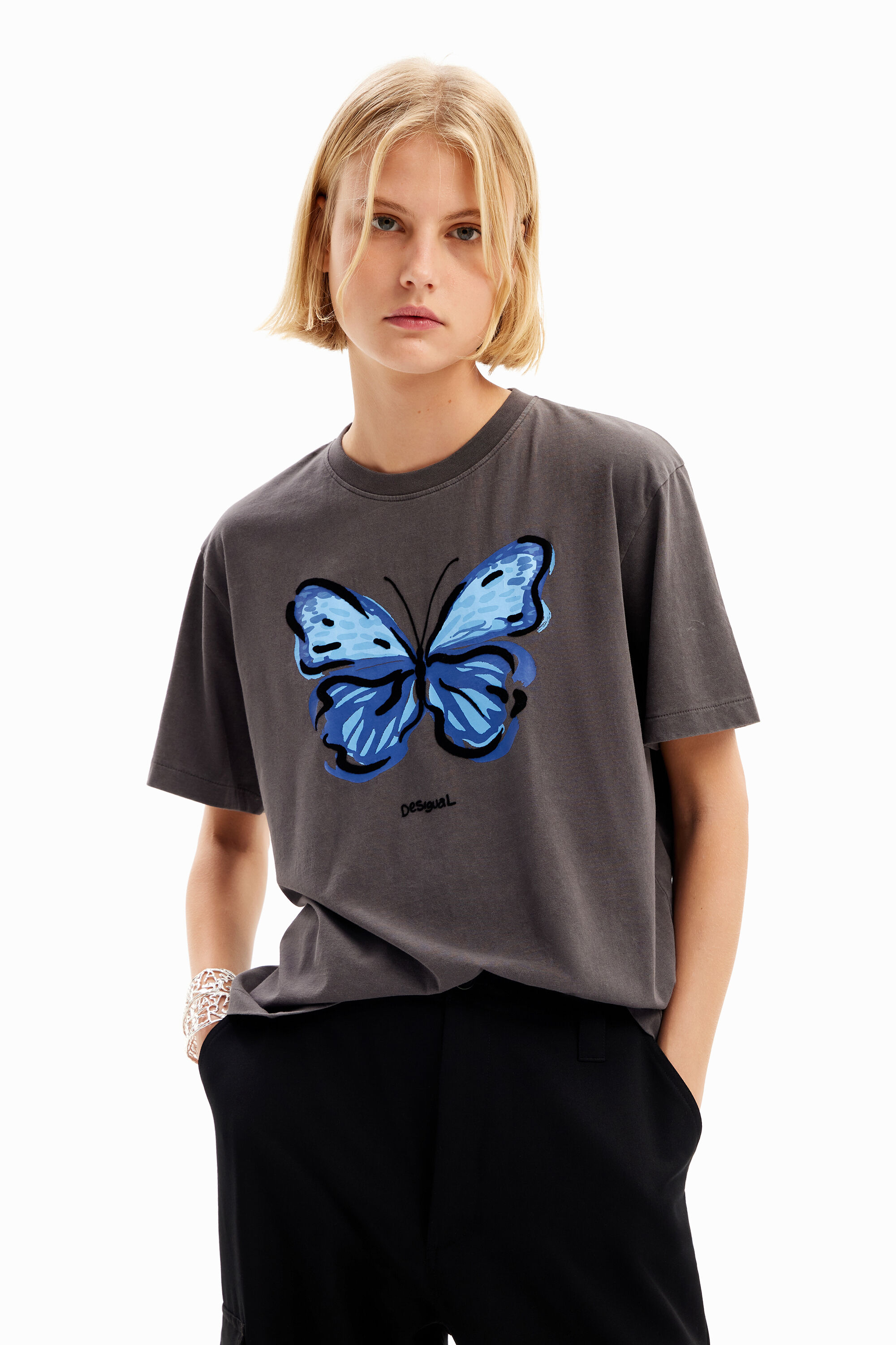 Camiseta ilustraci&oacute;n mariposa