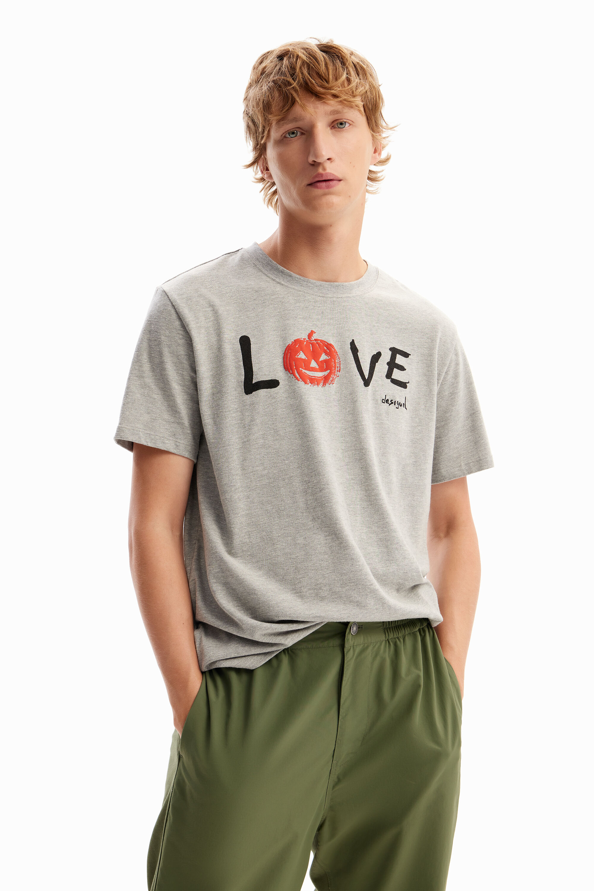 Camiseta Love calabaza