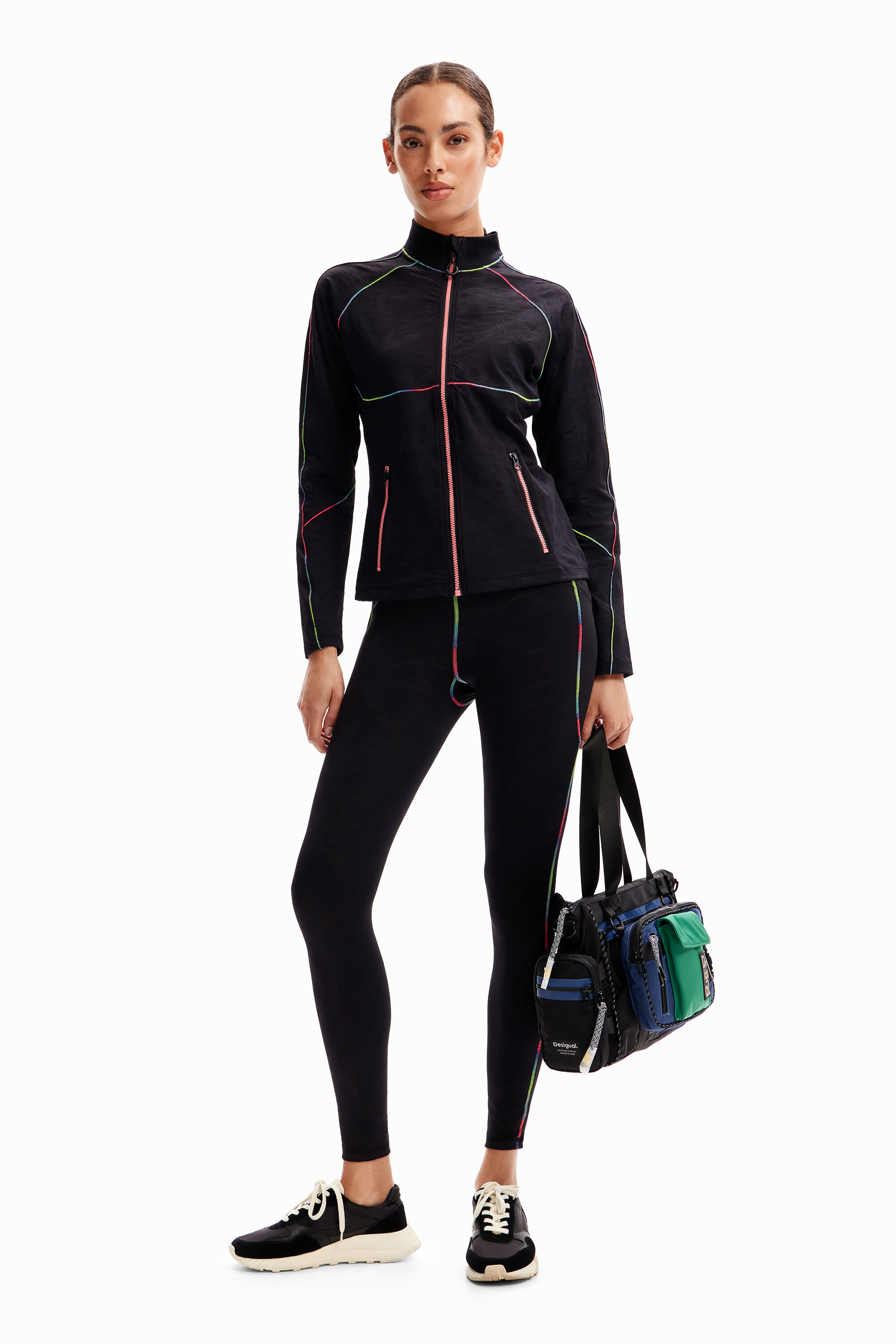 Chaqueta sport costuras