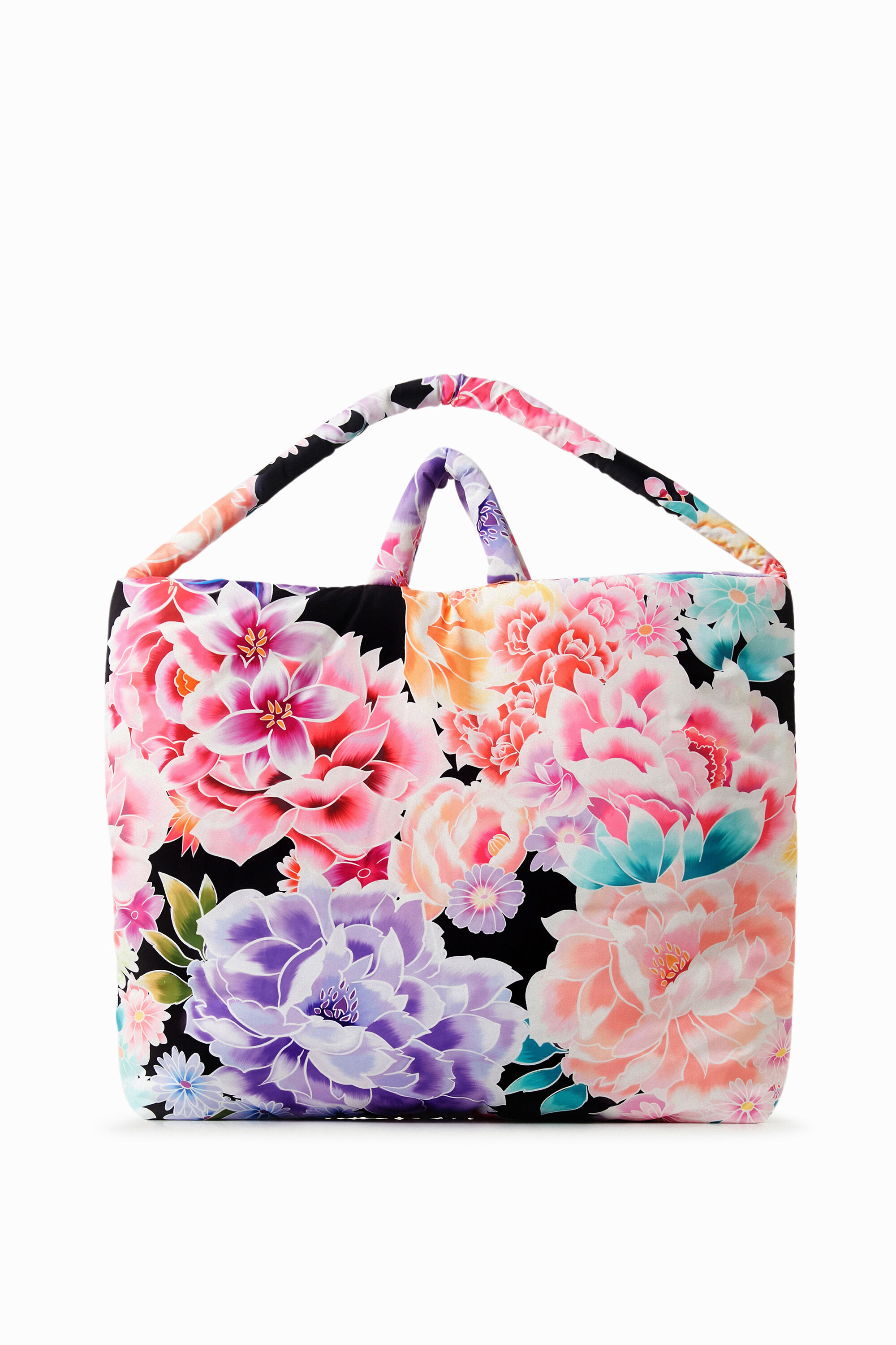 Bolso oversize flores