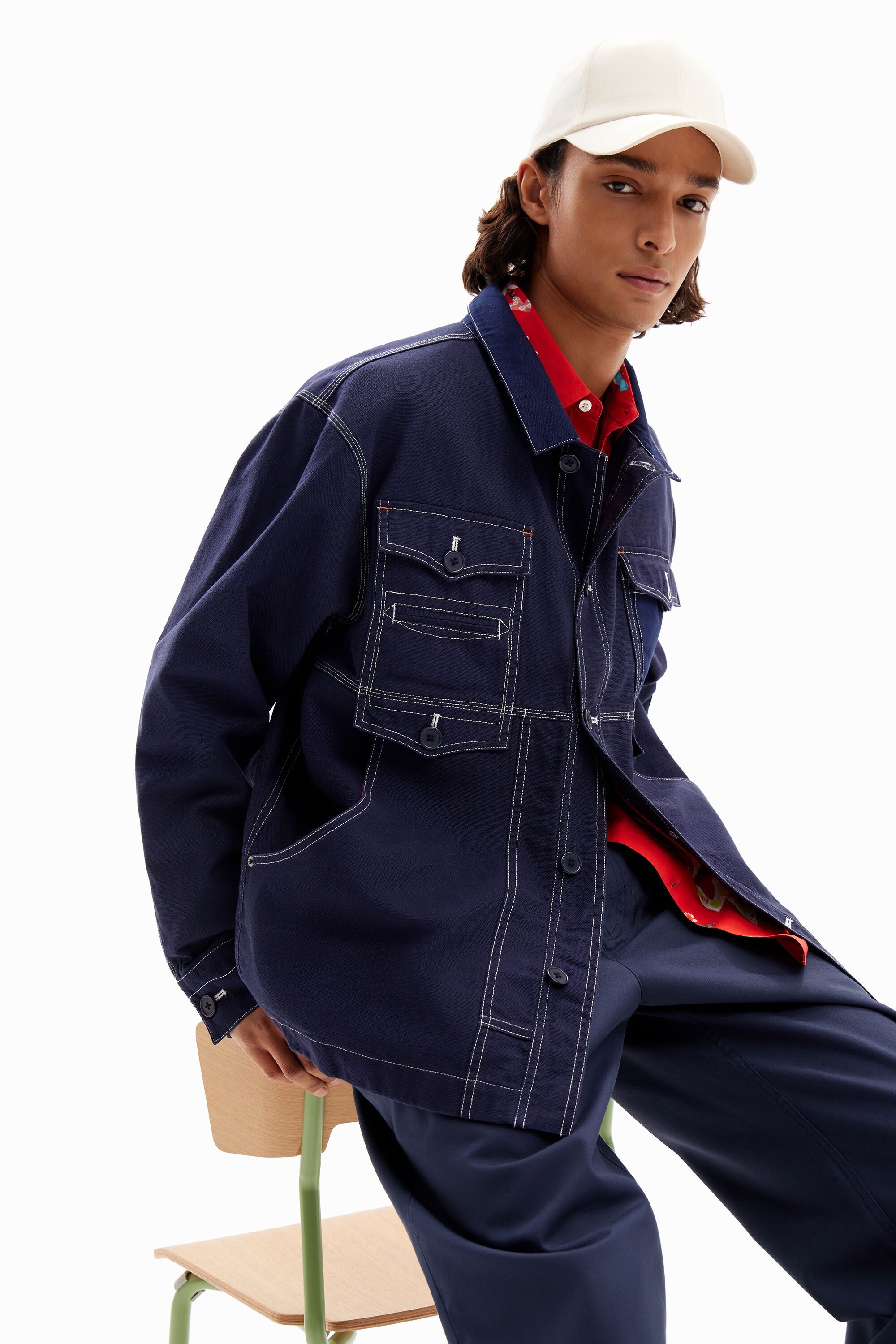 Chaqueta worker sarga