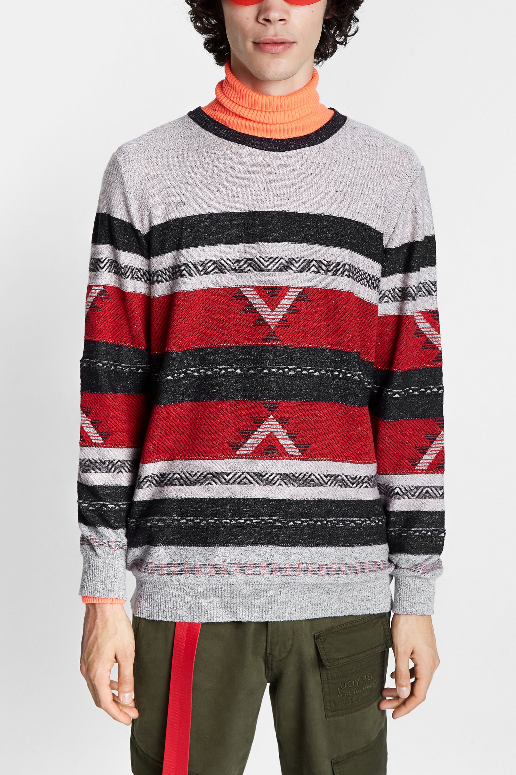 Jersey punto cenefas