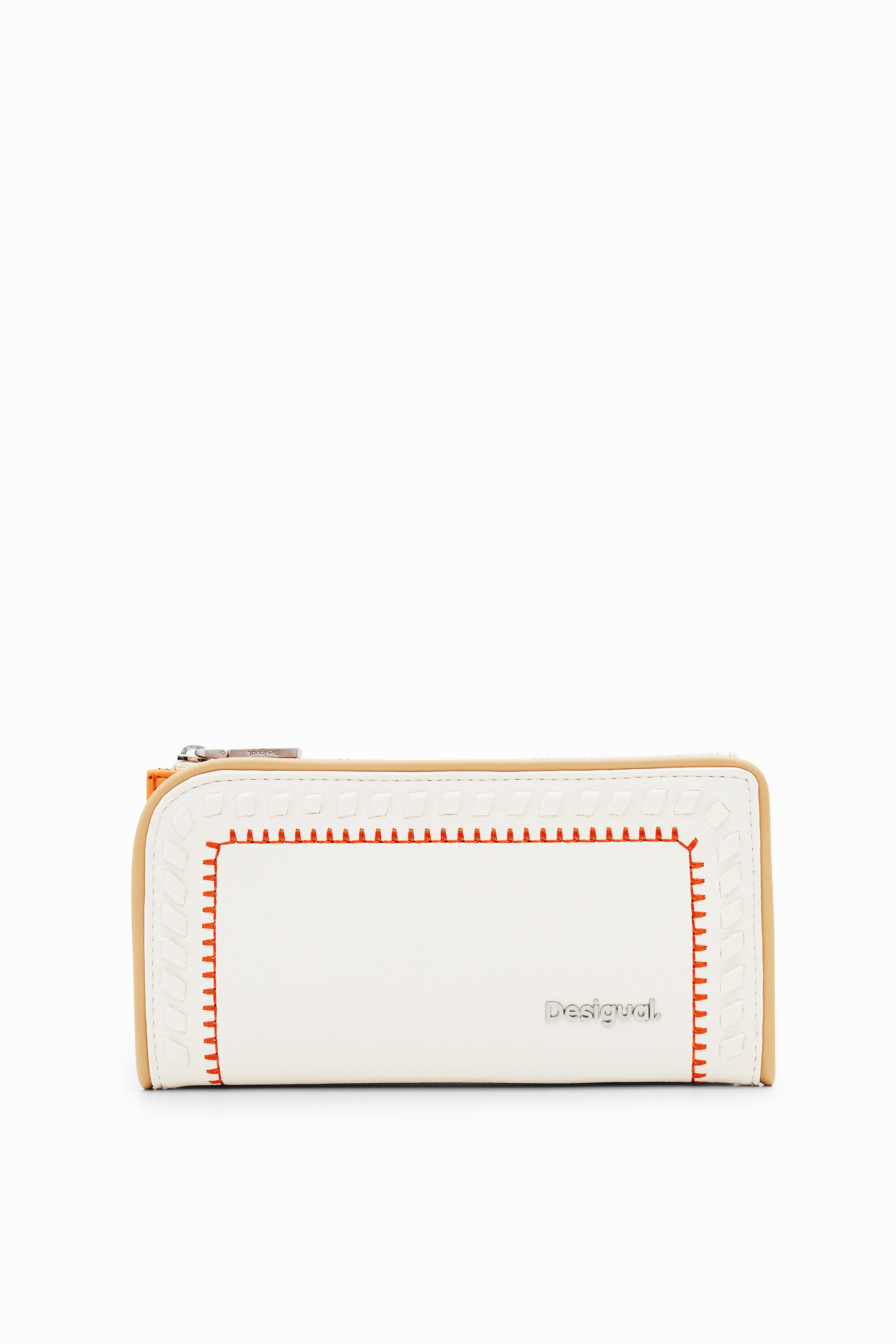 Cartera L bordada