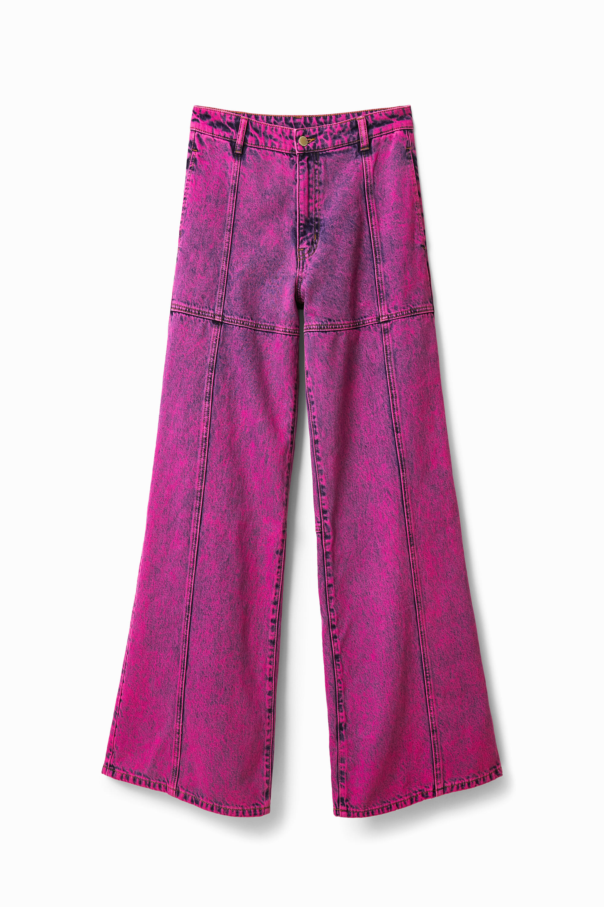 Vaqueros Wide leg acid wash Maitrepierre