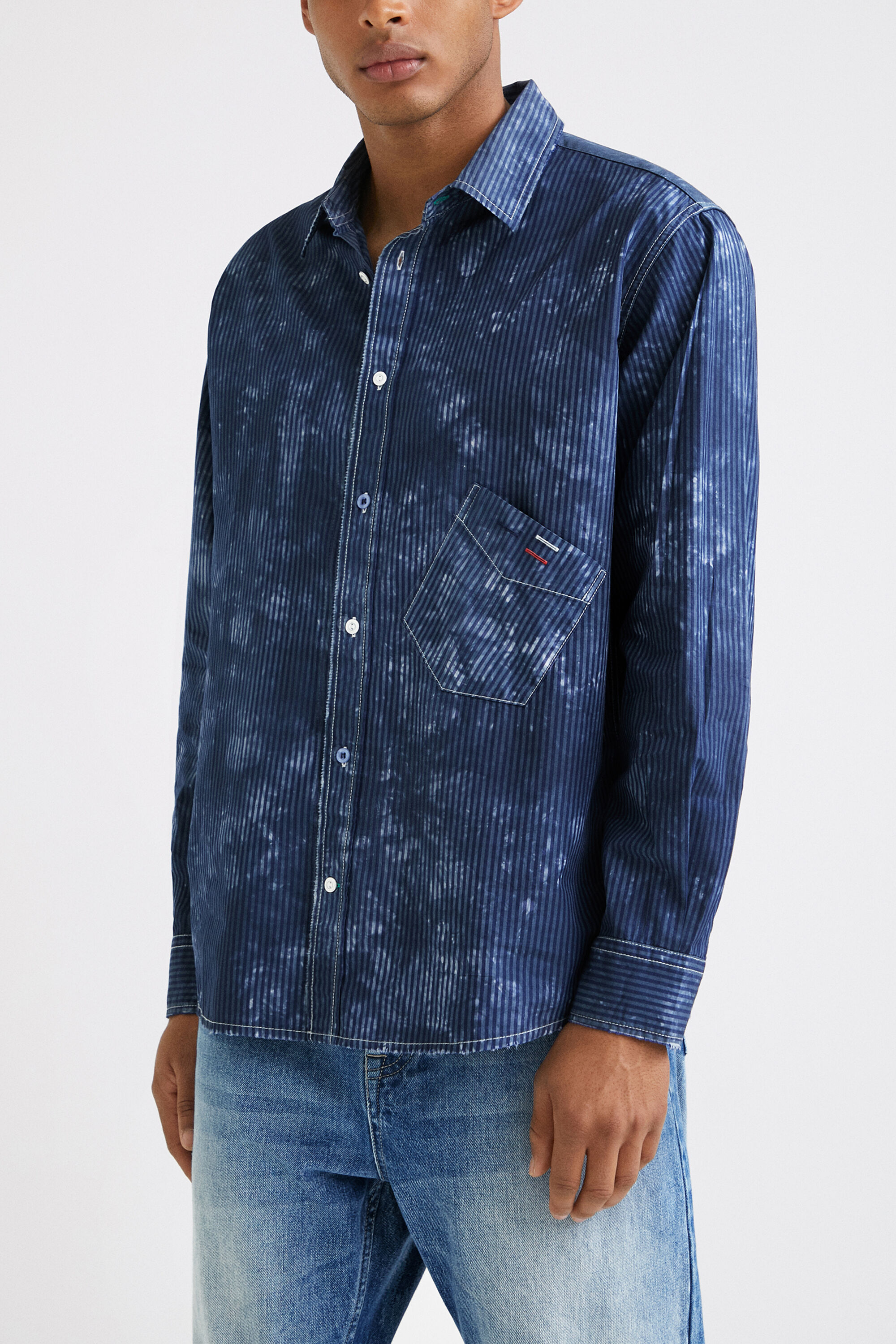 Camisa rayas tie-dye