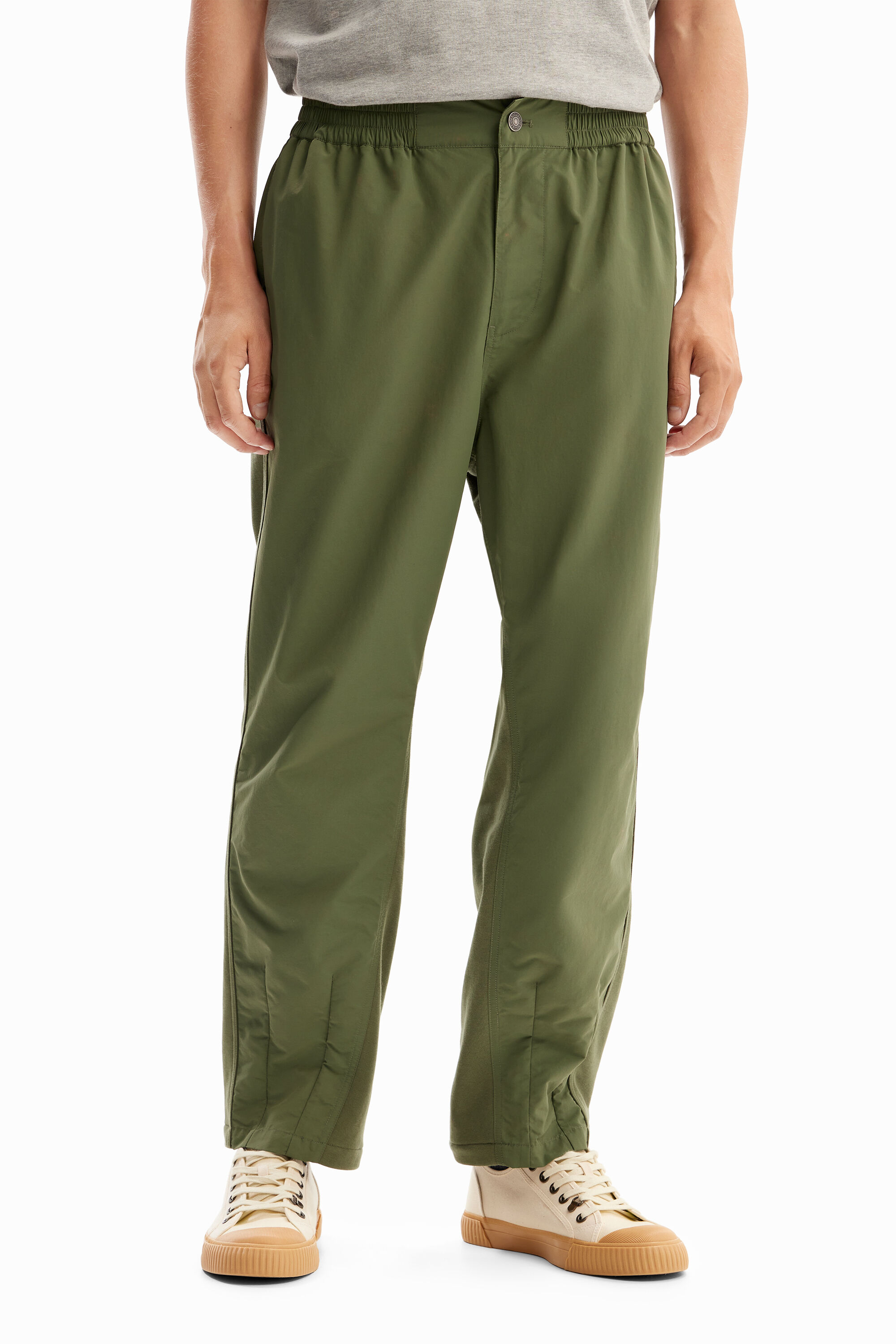 Pantal&oacute;n h&iacute;brido pliegues