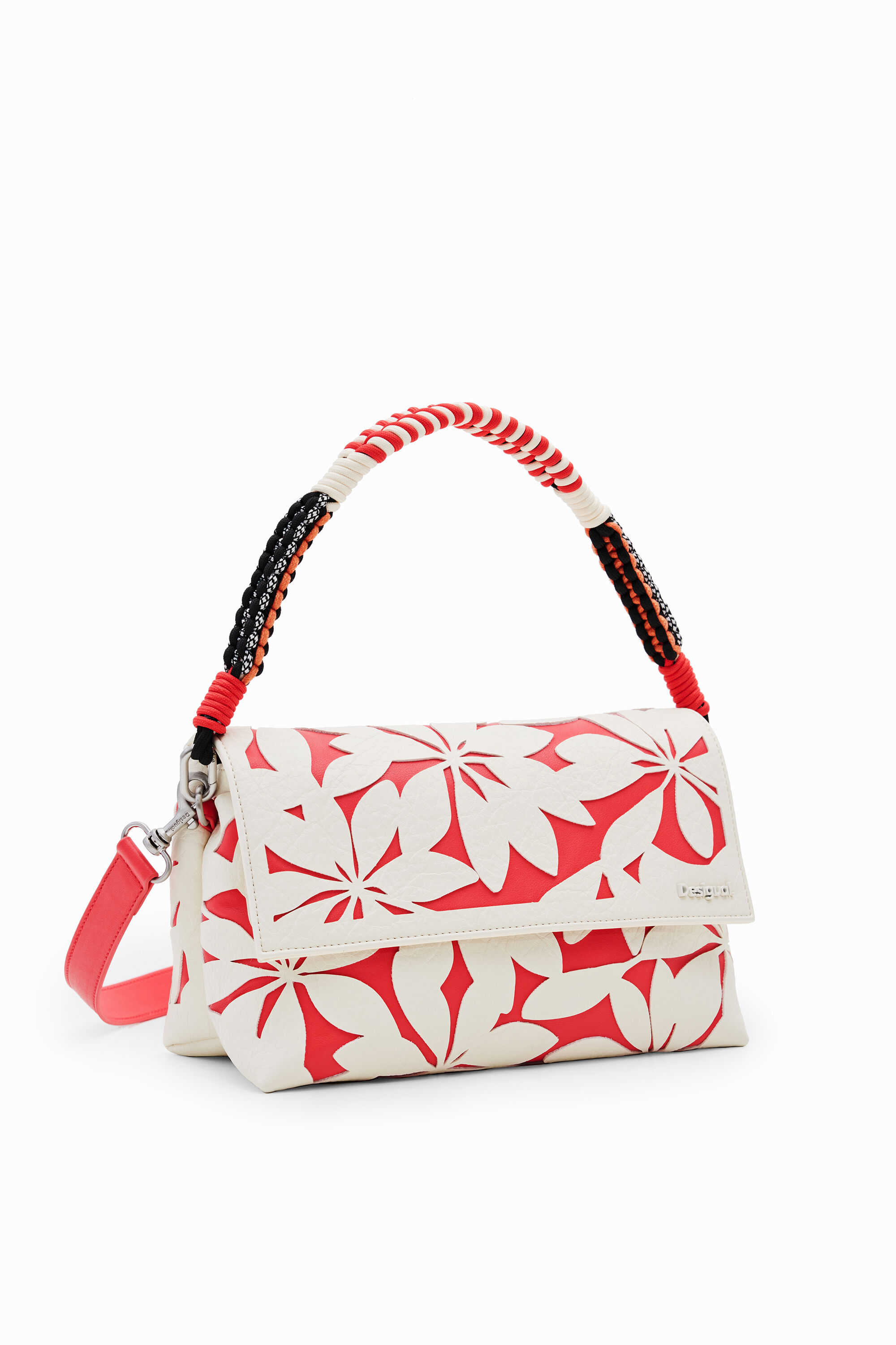 Bandolera M flores troqueladas