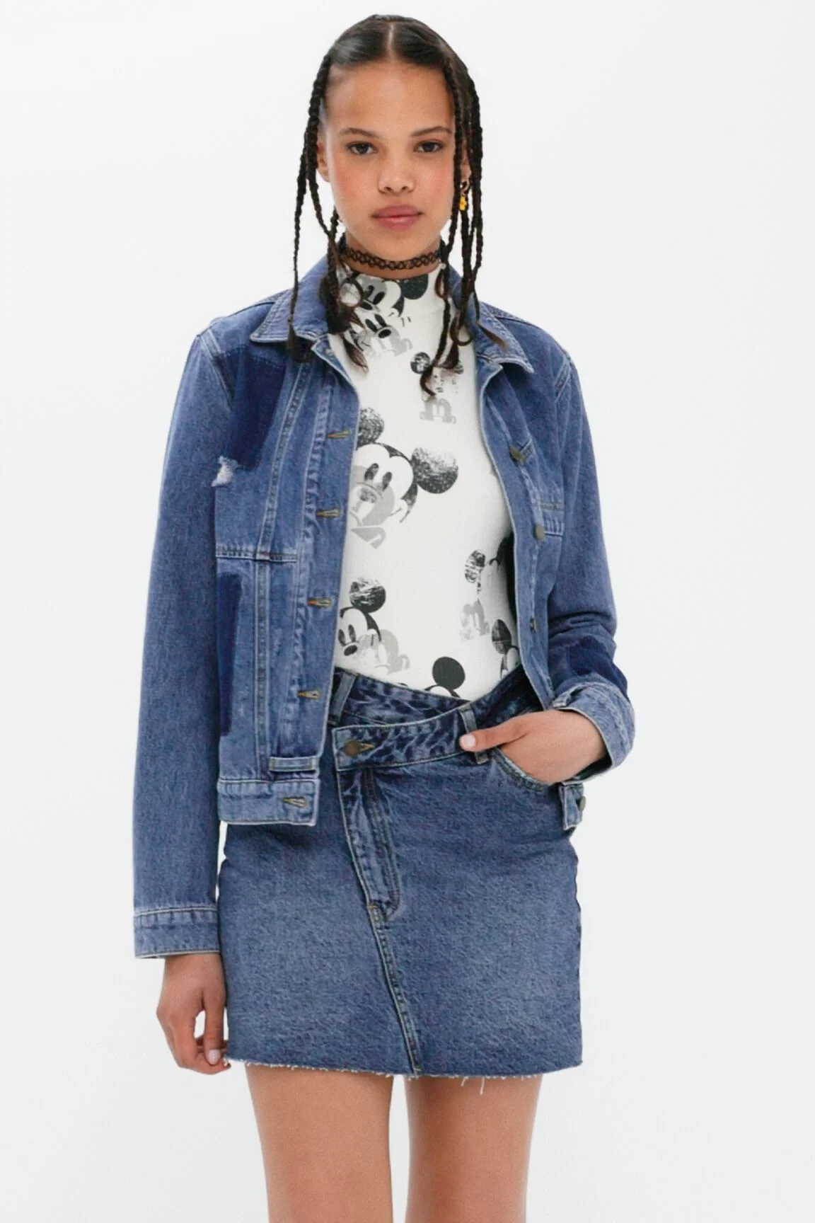 Body estampado Mickey Mouse