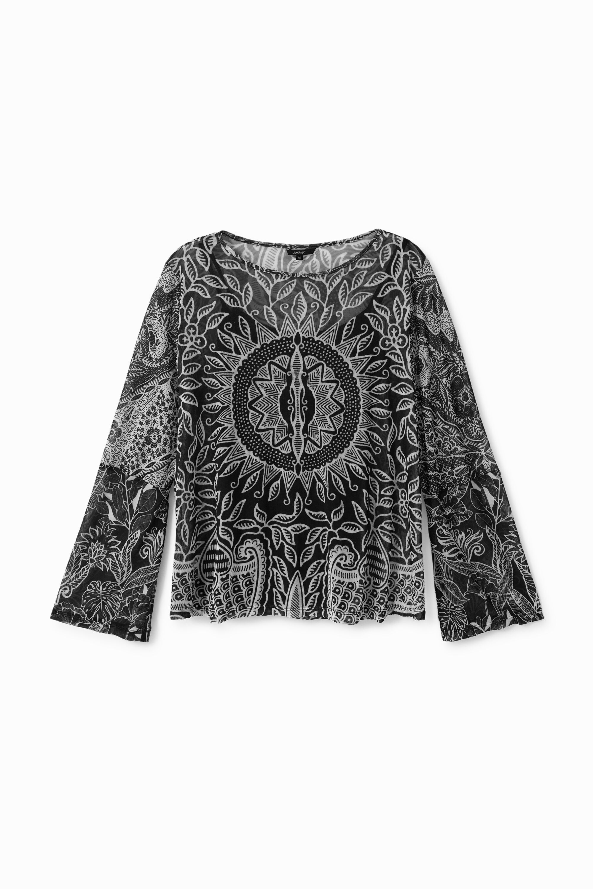 Camiseta avolantada mandalas