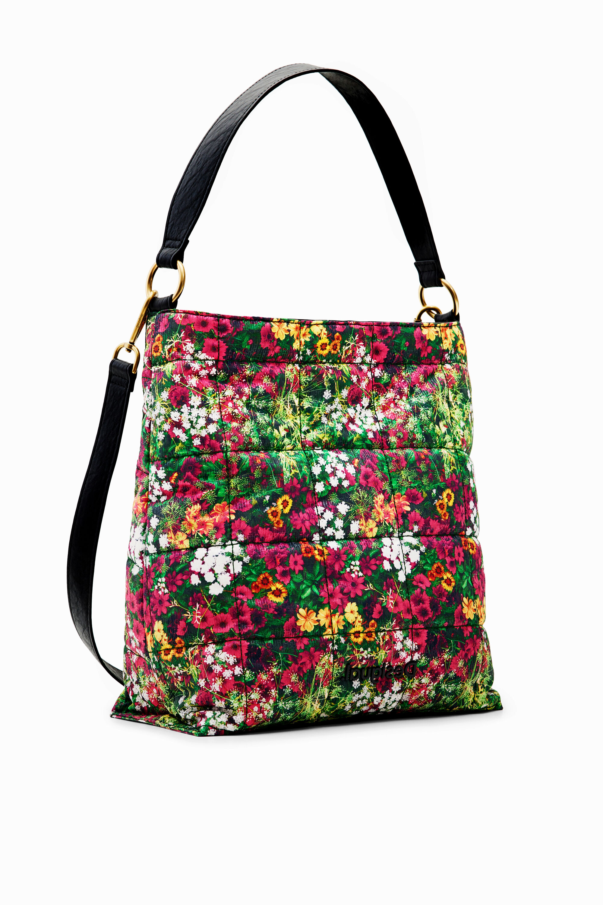 Bolso saco grande floral