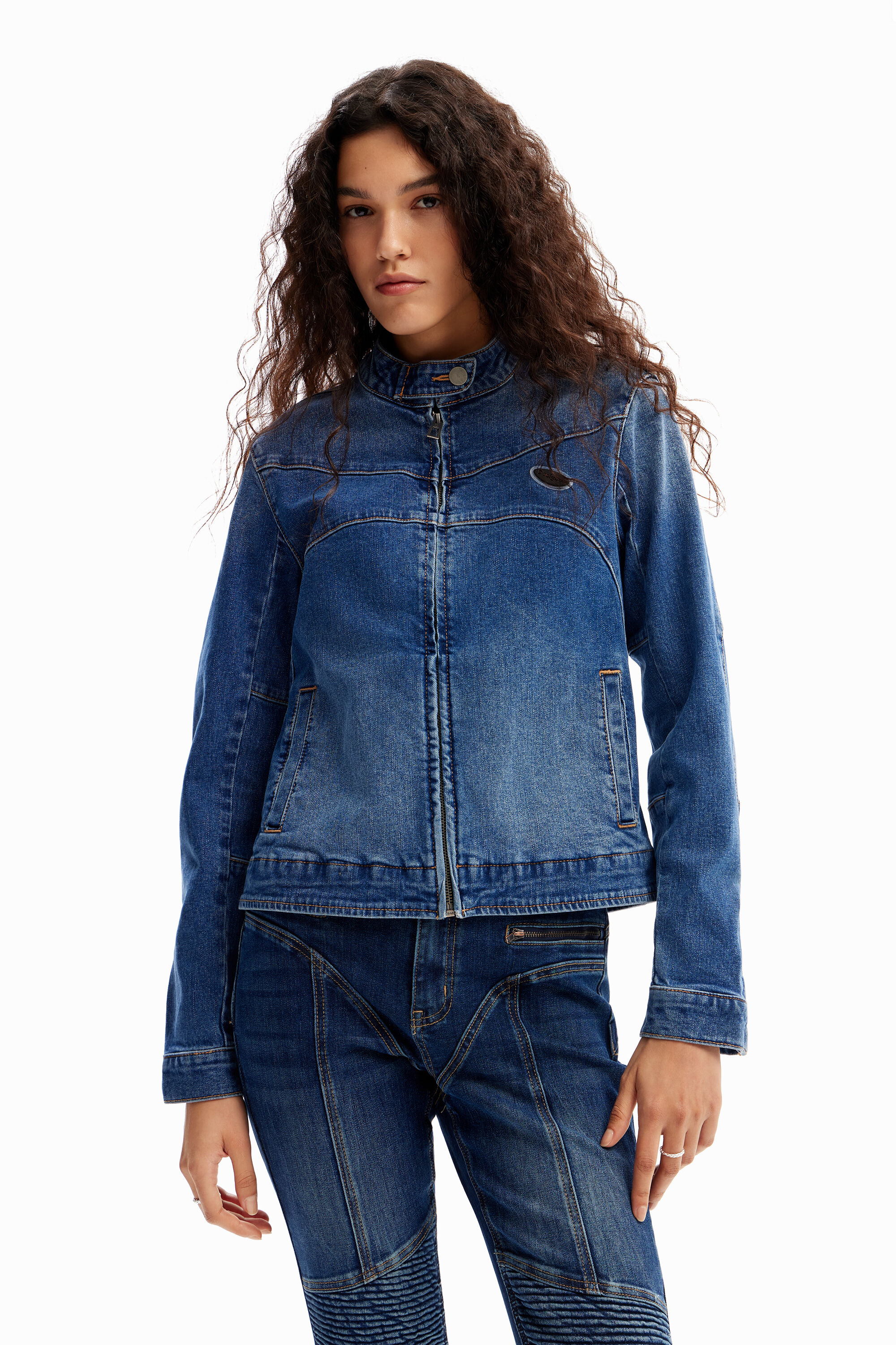 Chaqueta biker vaquera