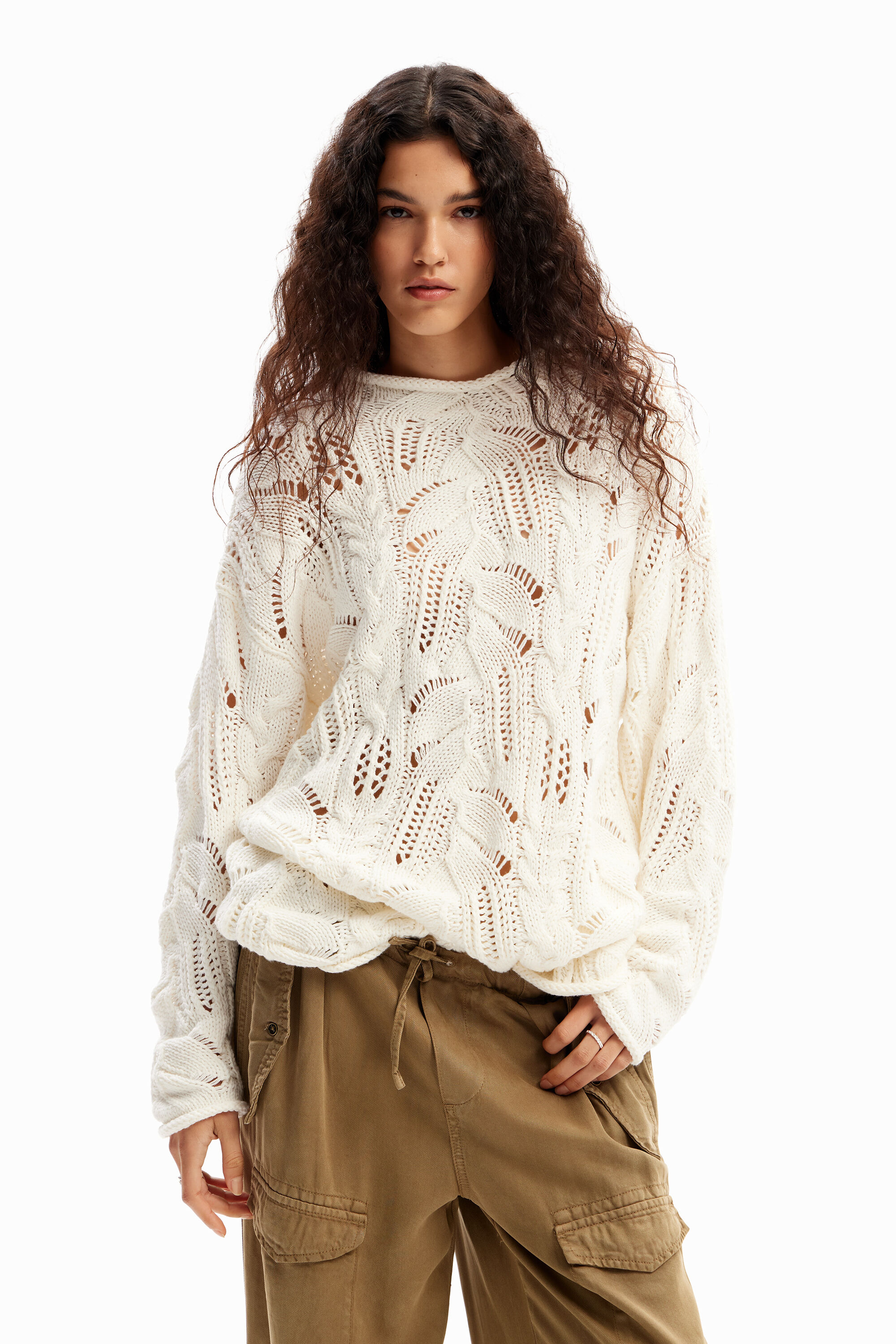 Jersey oversize calados